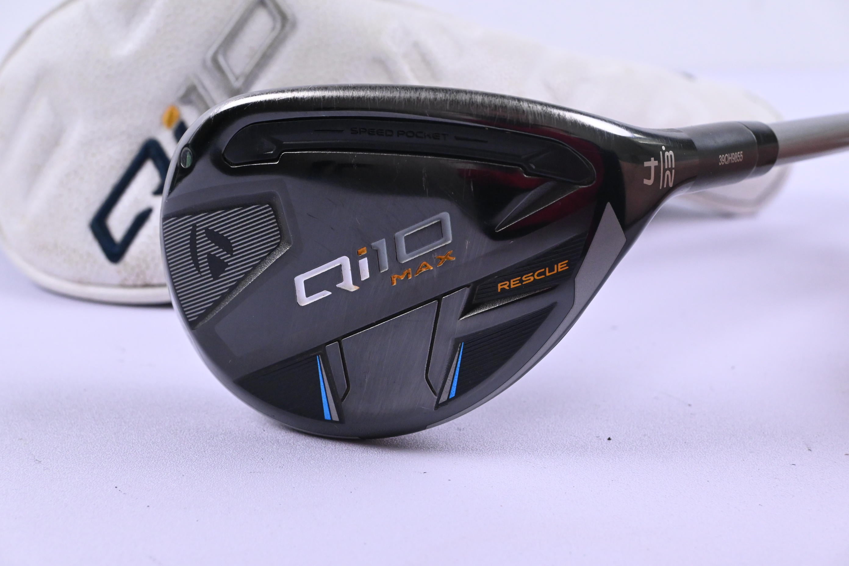 Taylormade Qi10 Max #4 Hybrid / 22 Degree / Regular Flex Fujikura Speeder NX TCS