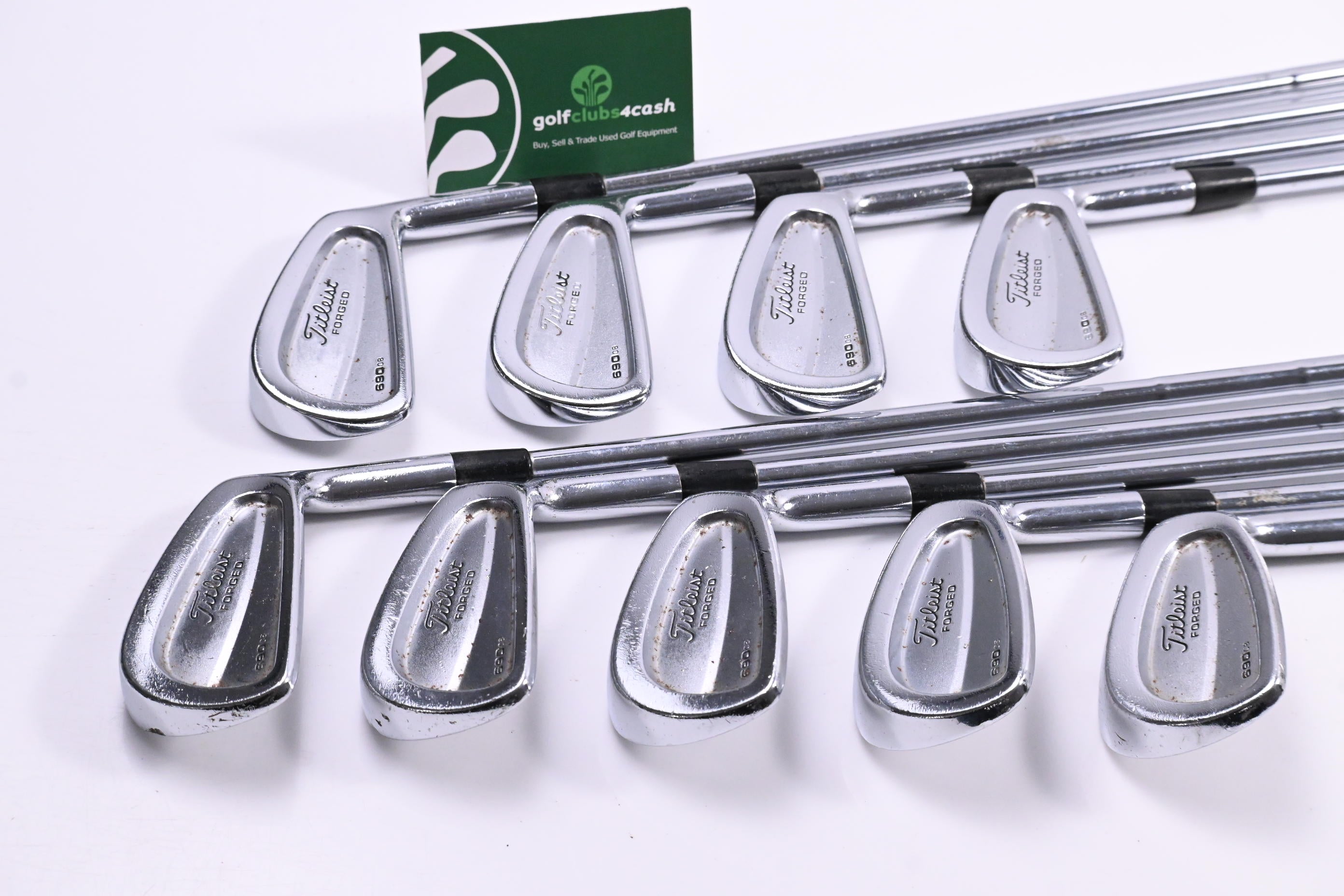 Titleist 690CB Irons / 2-PW / Stiff Flex Dynamic Gold S300 Shafts