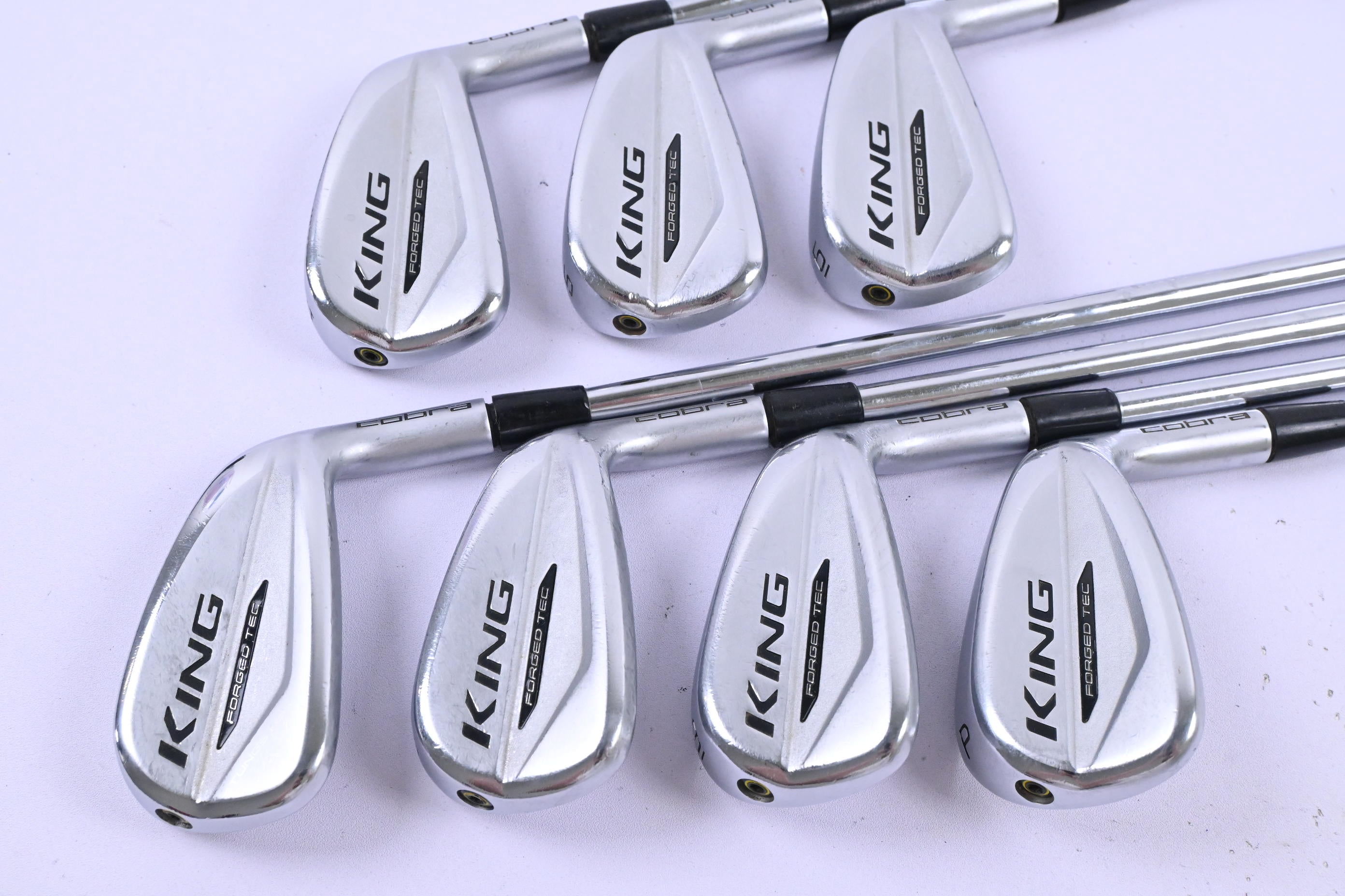 Cobra King Forged Tec 2020 Irons / 4-PW / Stiff Flex KBS S-Taper Lite Shafts