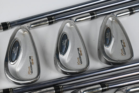 Ladies Cobra King SS-i Irons / 4-PW+GW+SW / Ladies Flex Aldila HM Tour 55 Shaft
