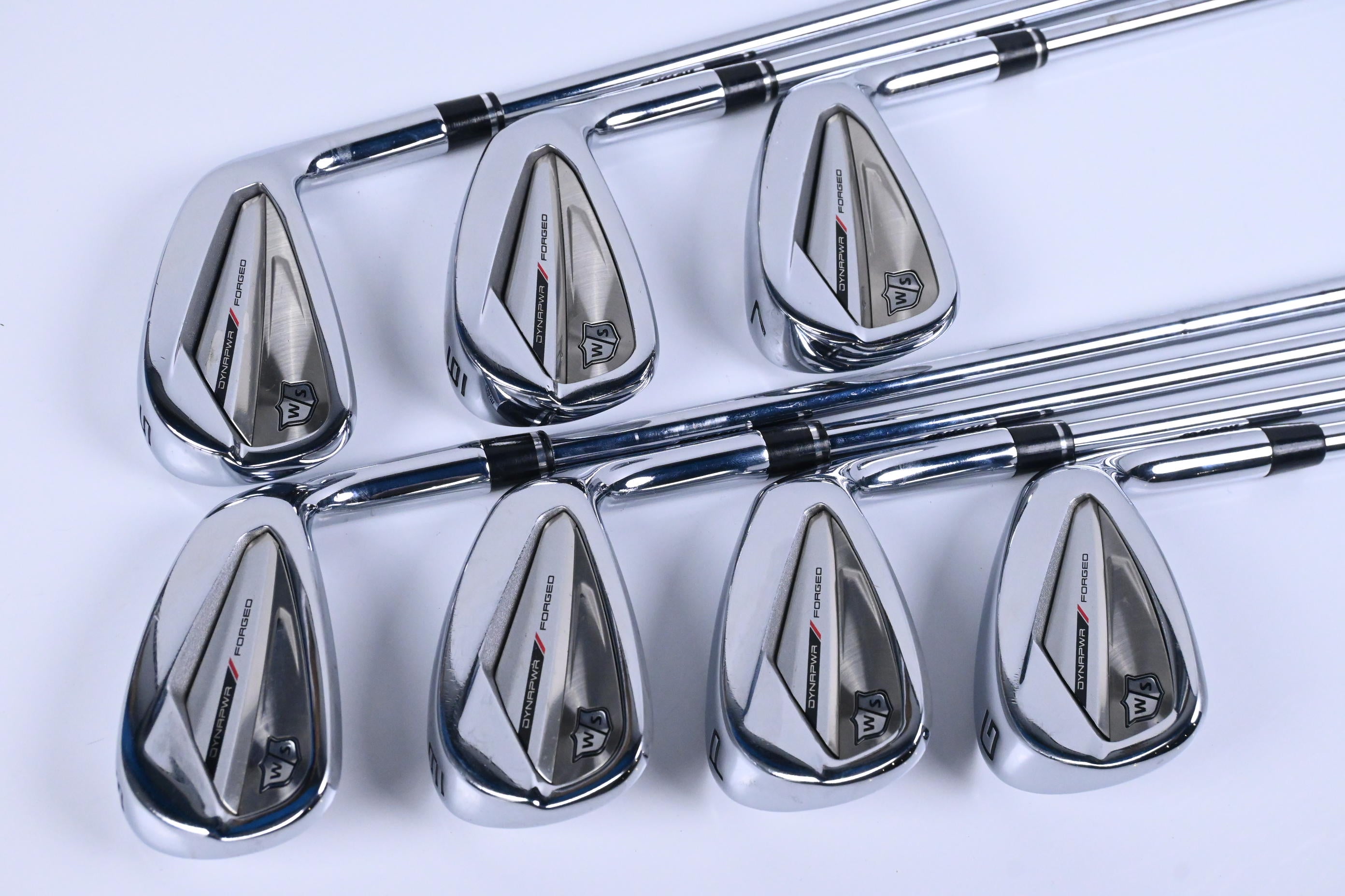 Wilson DYNAPWR Forged Irons / 5-PW+GW / Regular Flex KBS Tour Lite Steel Shafts