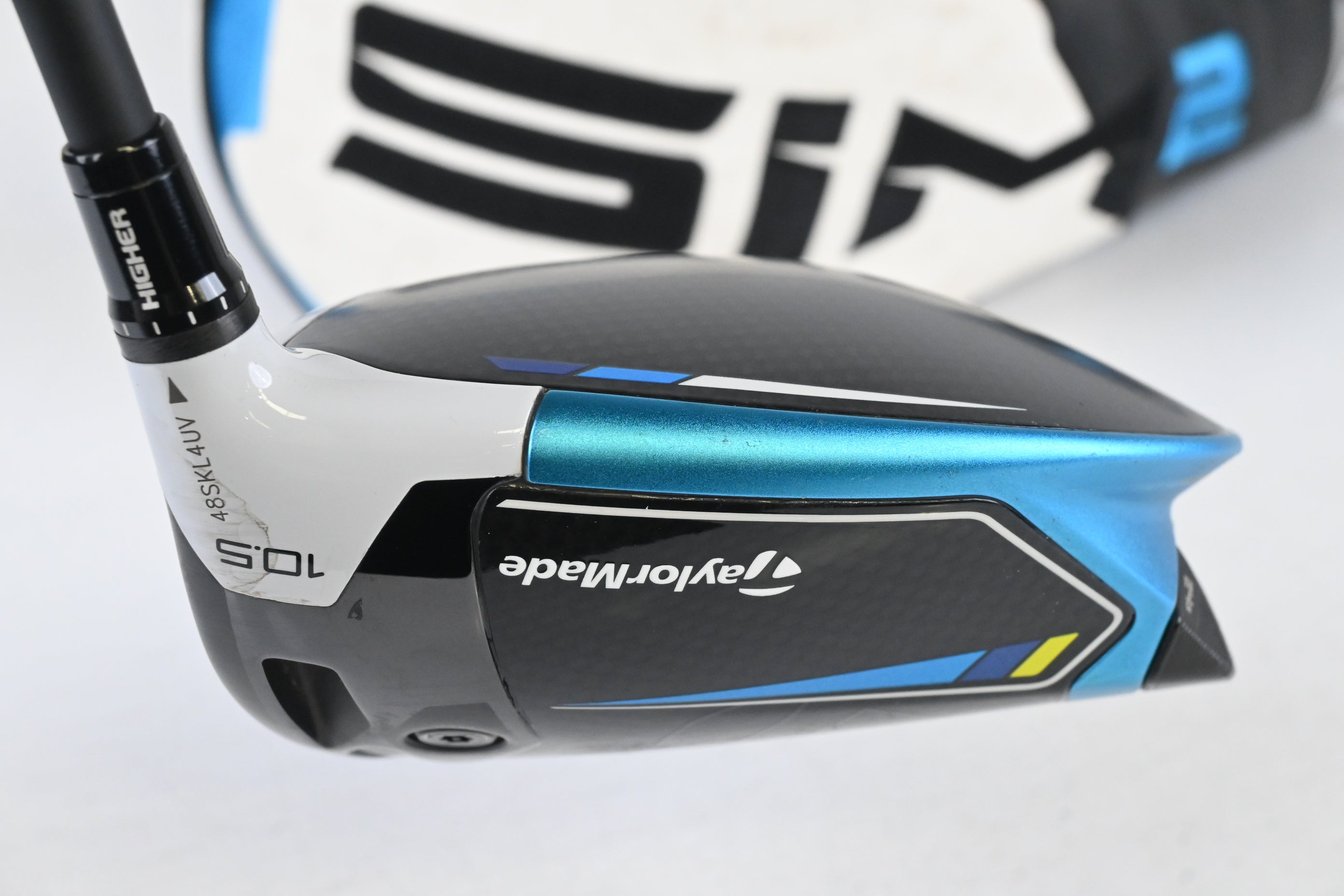 Taylormade SIM2 Max Driver / 10.5 Degree / Stiff Flex Reax Blue 50 Shaft