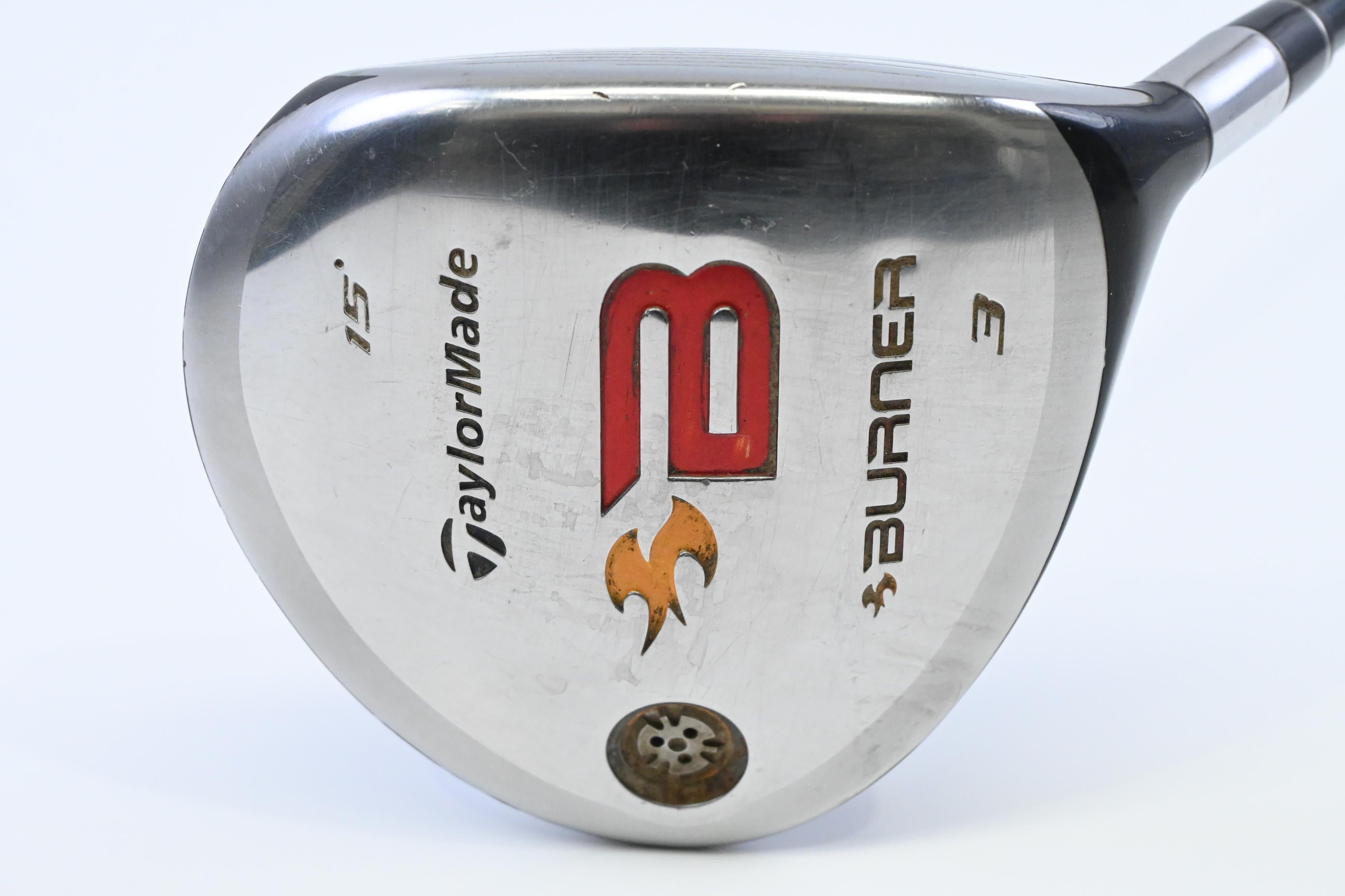 Taylormade Burner 2008 #3 Wood / 15 Degree / Regular Flex Reax 49 Shaft