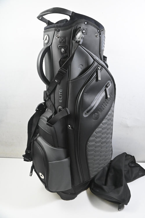 Motocaddy Elite Flex Stand Bag / 14-Way Divider / Black, Grey