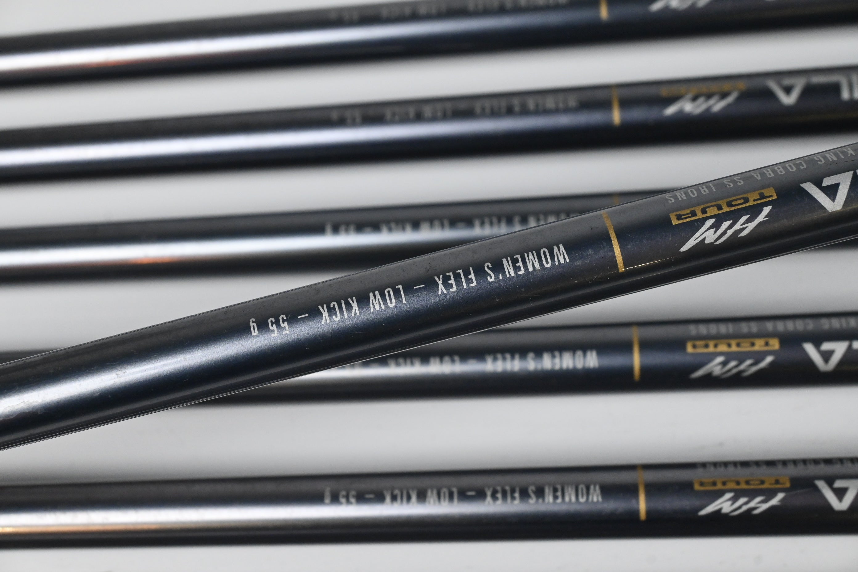 Ladies Cobra King SS-i Irons / 4-PW+GW+SW / Ladies Flex Aldila HM Tour 55 Shaft