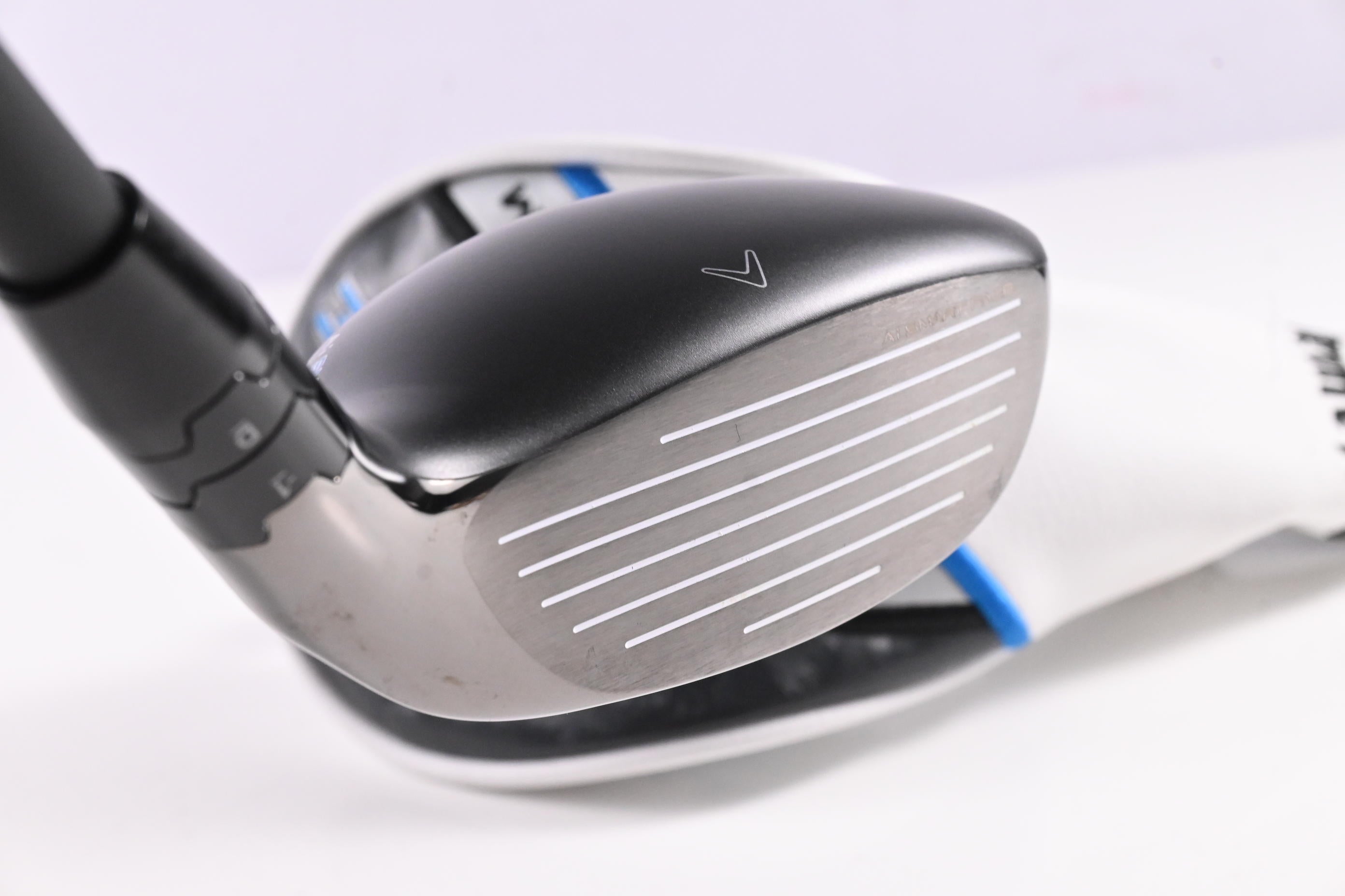 Left Hand Callaway Paradym Ai Smoke HL #4 Hybrid / 21 Degree / Regular Flex