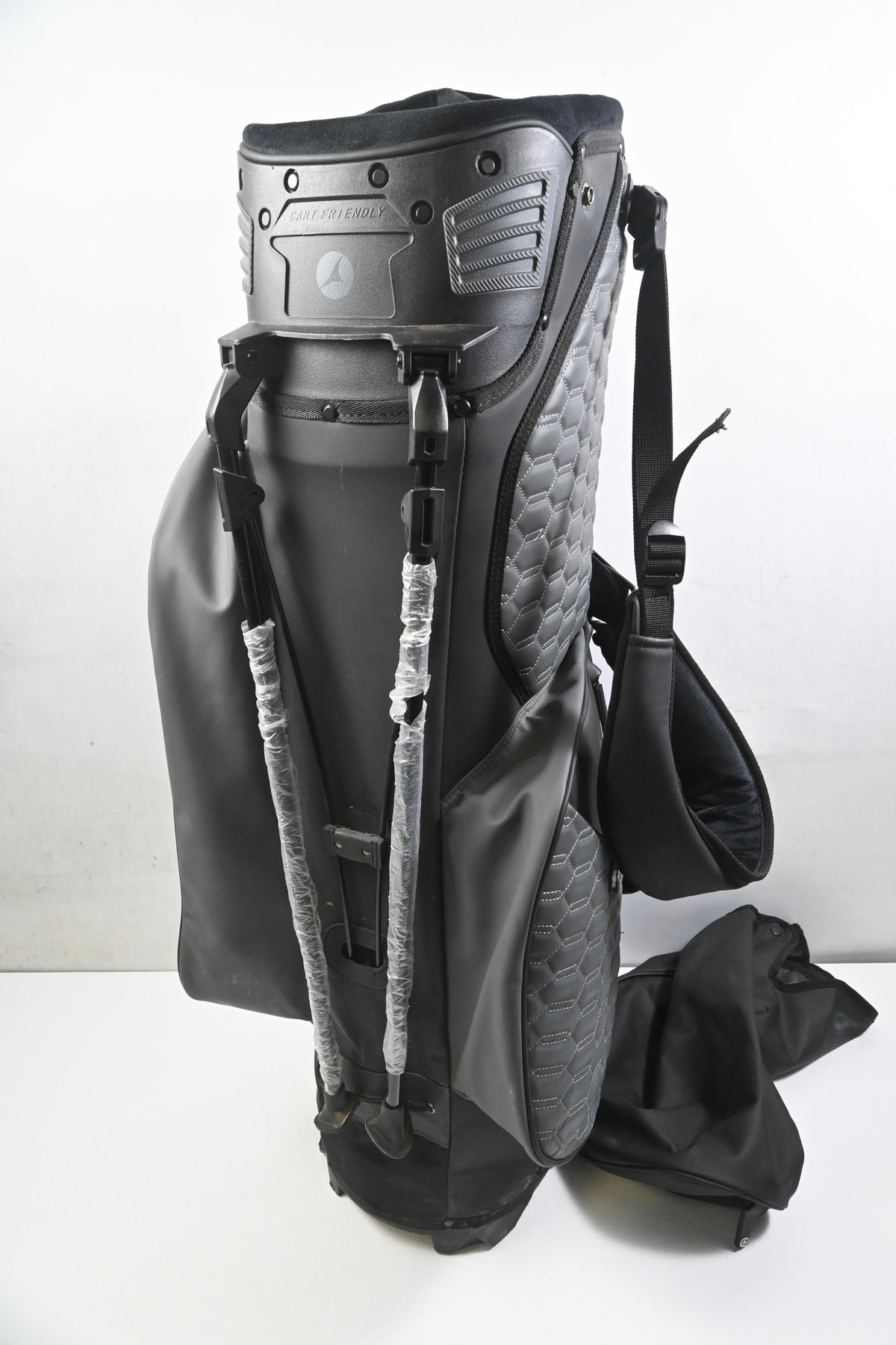 Motocaddy Elite Flex Stand Bag / 14-Way Divider / Black, Grey