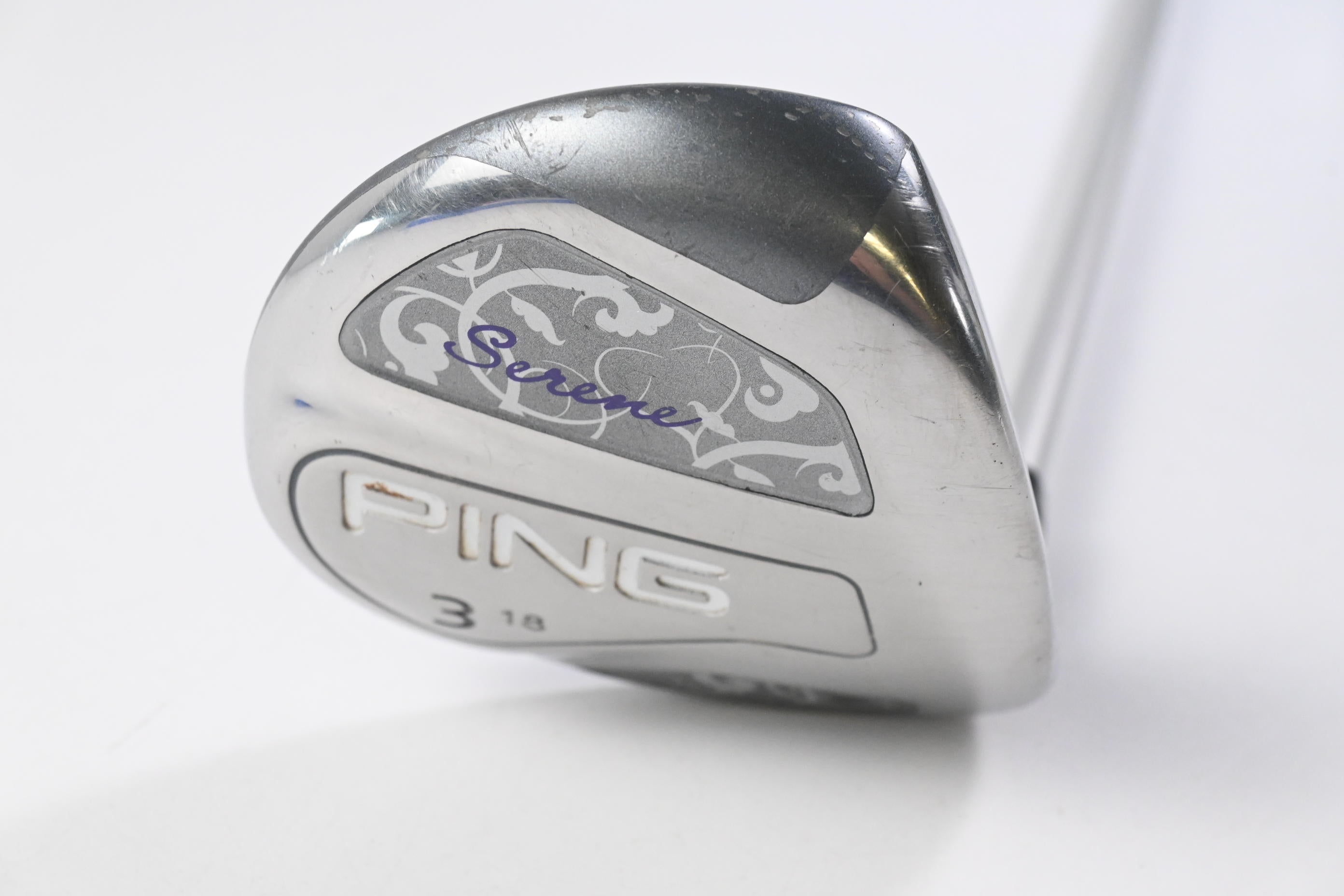 Ladies Ping Serene #3 Wood / 18 Degree / Ladies Flex Ping ULT 210 Shaft