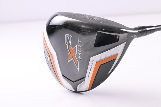 Callaway X2 Hot Driver / 9 Degree / Stiff Flex Aldila Tour Blue 55 Shaft