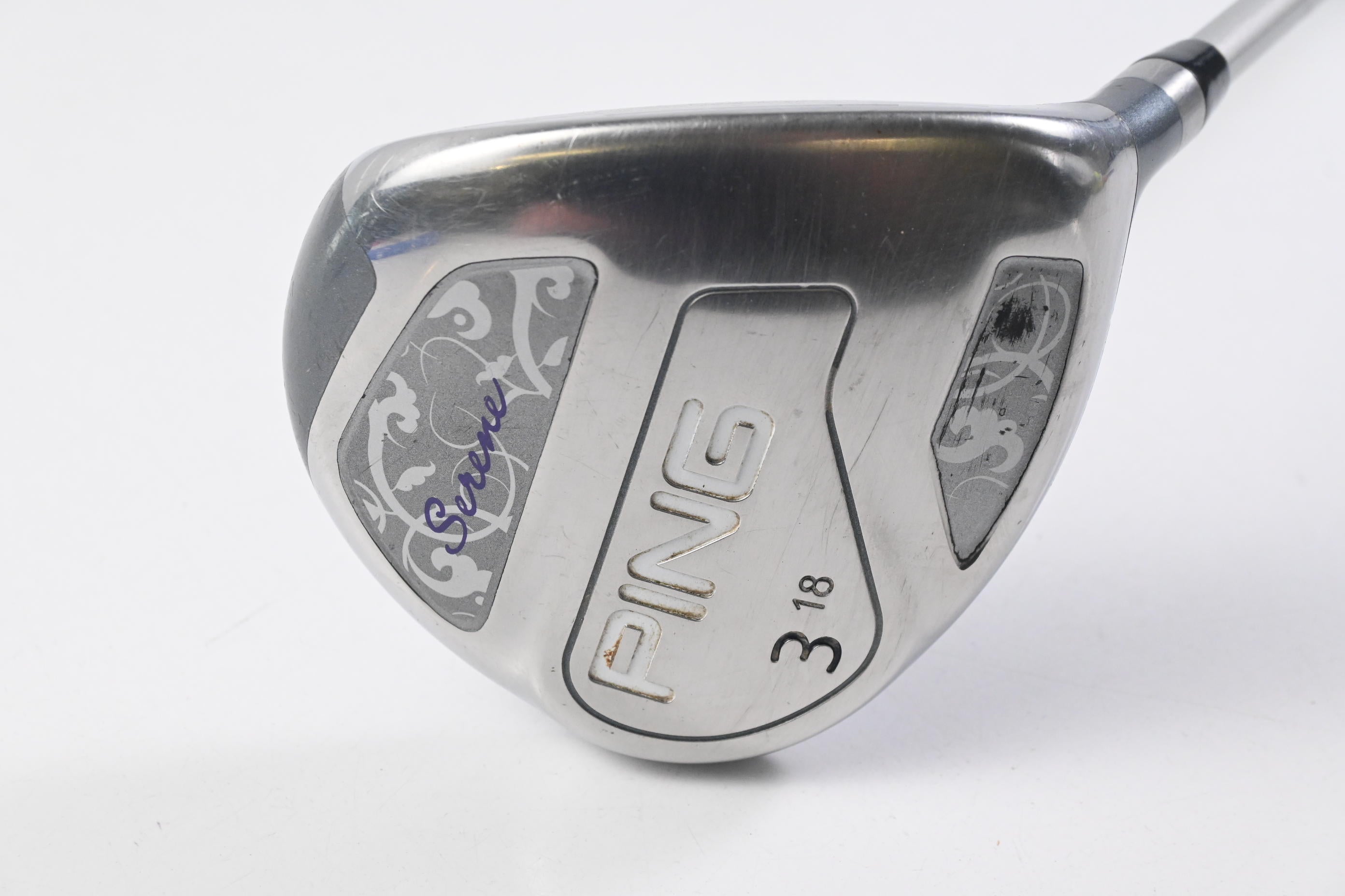 Ladies Ping Serene #3 Wood / 18 Degree / Ladies Flex Ping ULT 210 Shaft