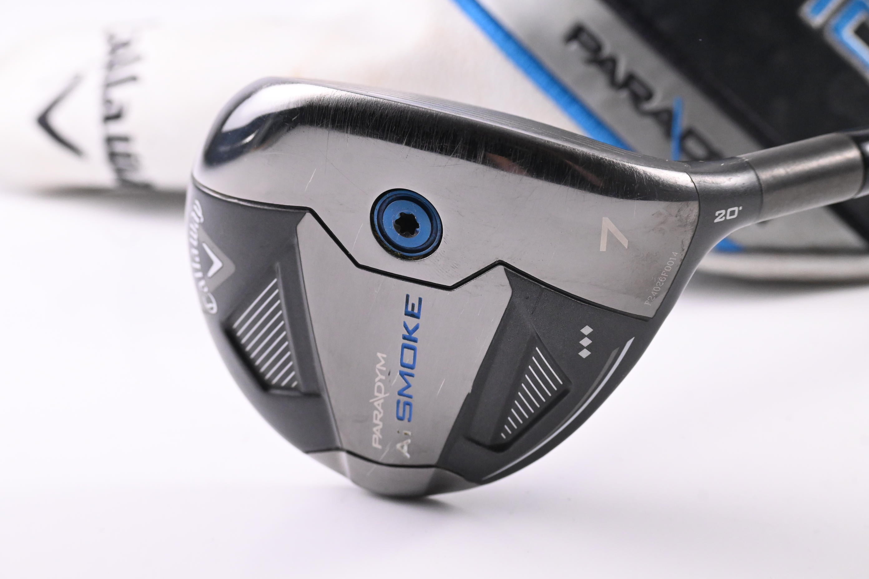 Callaway Paradym Ai Smoke TD #7 Wood / 20 Degree / Stiff Flex Denali Black 70