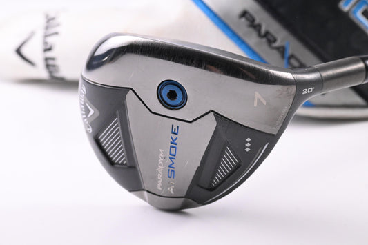 Callaway Paradym Ai Smoke TD #7 Wood / 20 Degree / Stiff Flex Denali Black 70