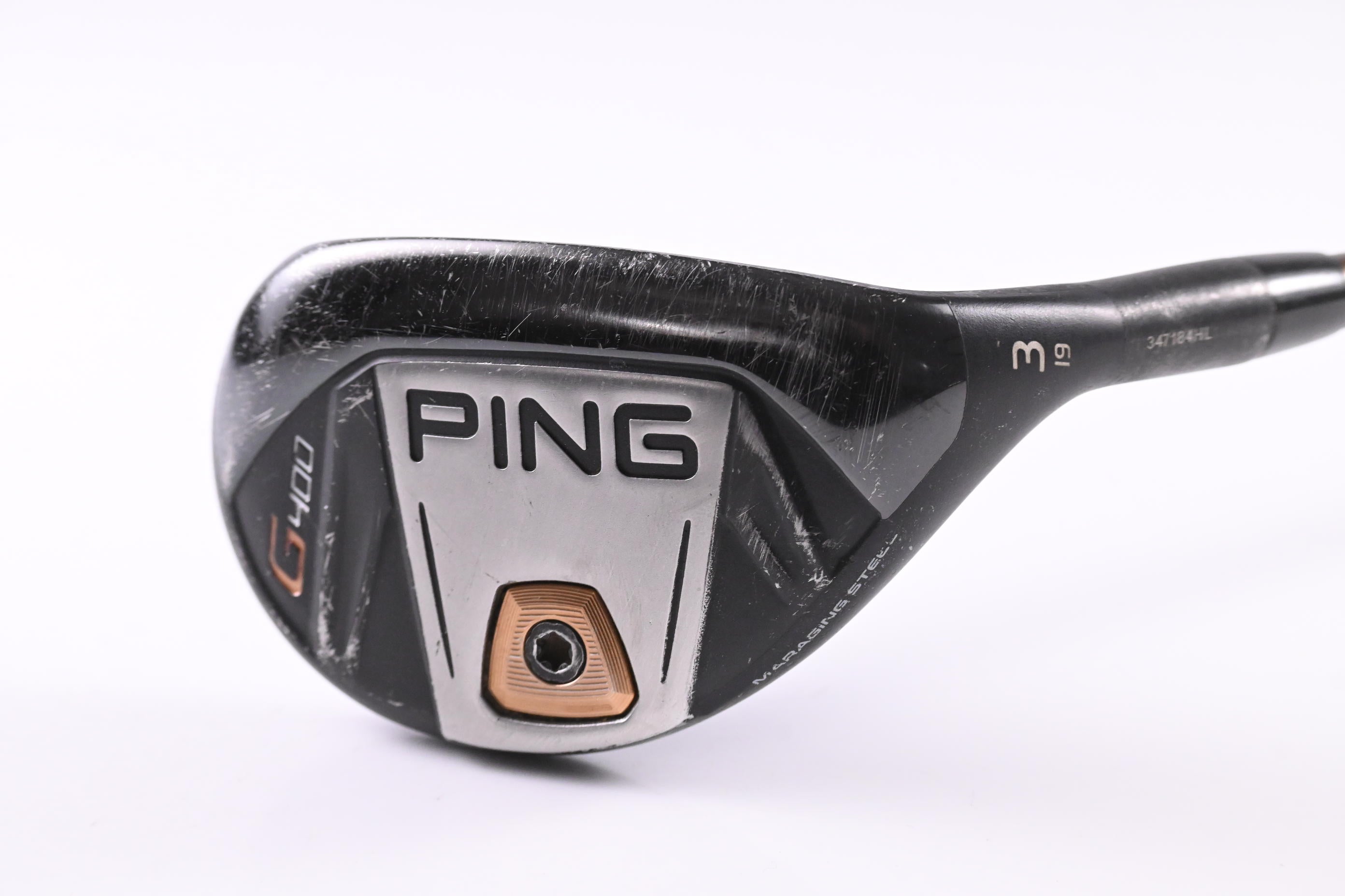 Ping G400 #3 Hybrid / 19 Degree / Regular Flex Ping Alta CB 70 Shaft