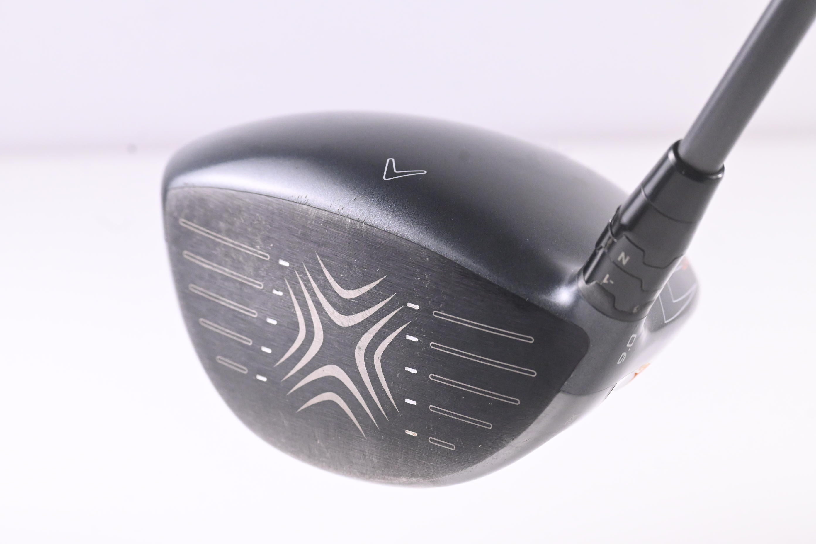 Callaway X2 Hot Driver / 9 Degree / Stiff Flex Aldila Tour Blue 55 Shaft