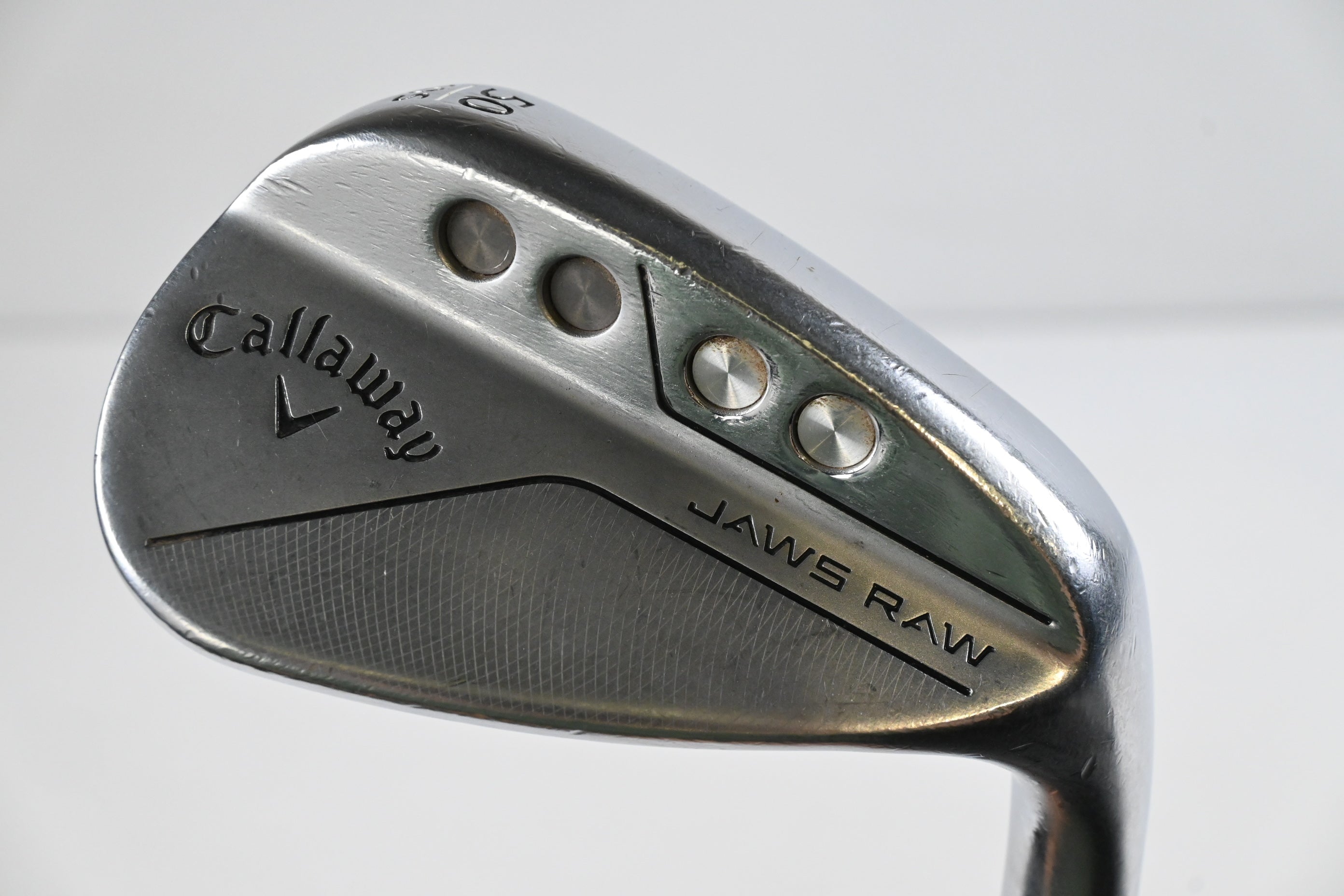 Callaway Jaws Raw Gap Wedge / 50 Degree / Wedge Flex Dynamic Gold Spinner 115