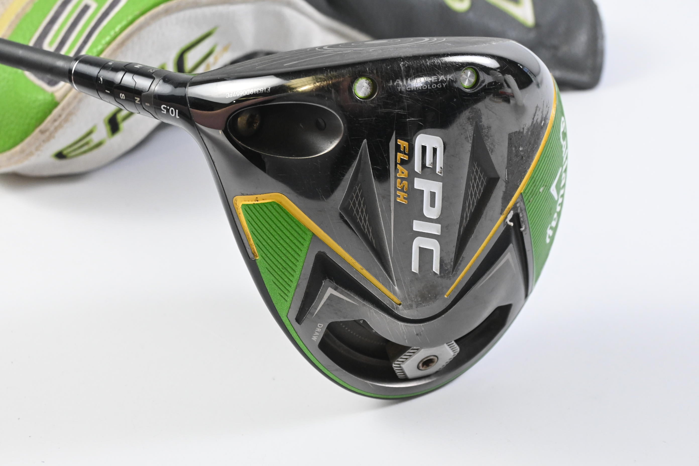 Left Hand Callaway Epic Flash Driver / 10.5 Degree / Regular Flex Vanquish 5