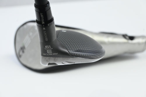 Taylormade Qi35 #3 Hybrid / 19 Degree / Stiff Flex Kai'li Dark Waves Blue 85