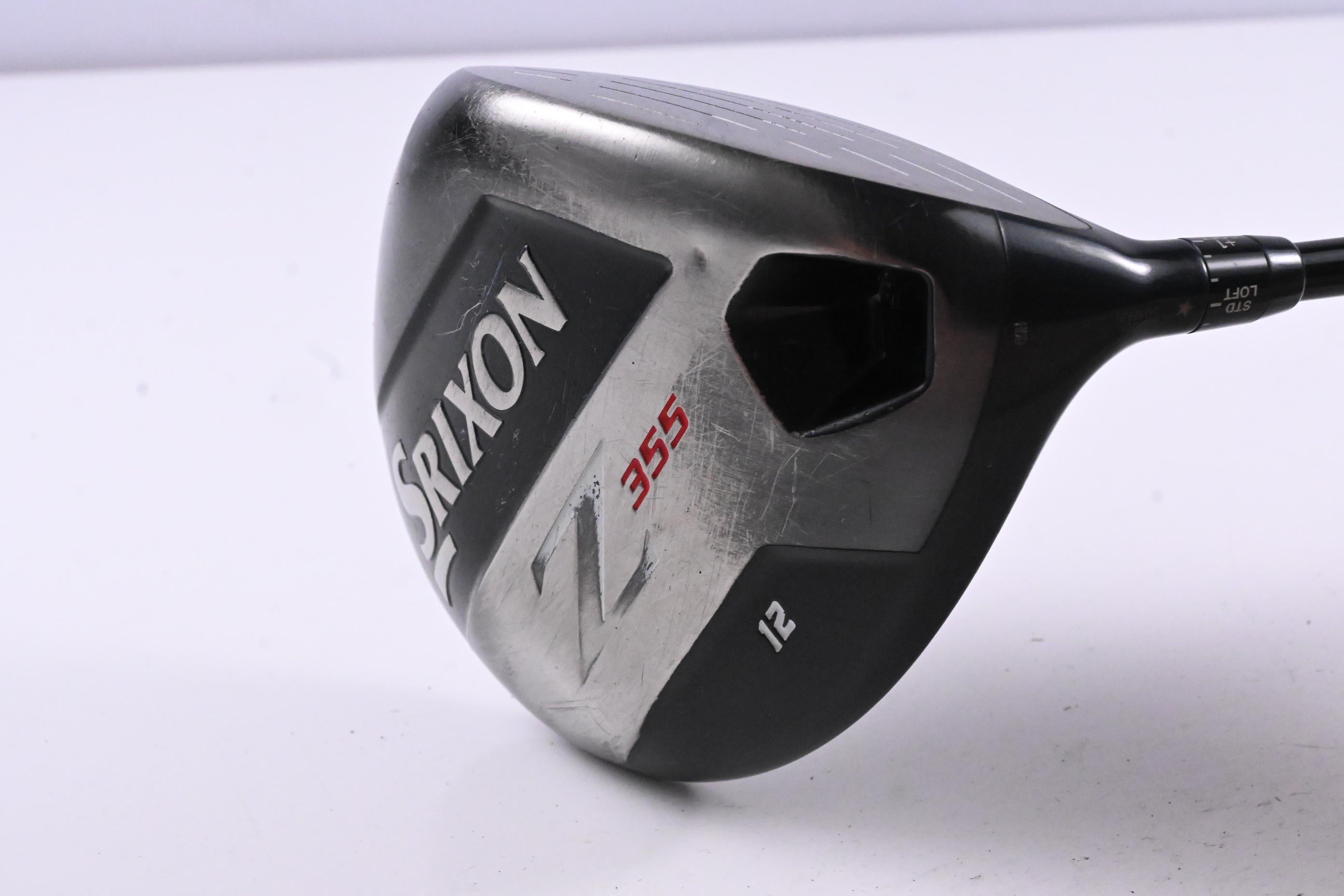 Srixon Z-355 Driver / 12 Degree / Senior Flex HZRDUS Smoke Red RDX 50 Shaft