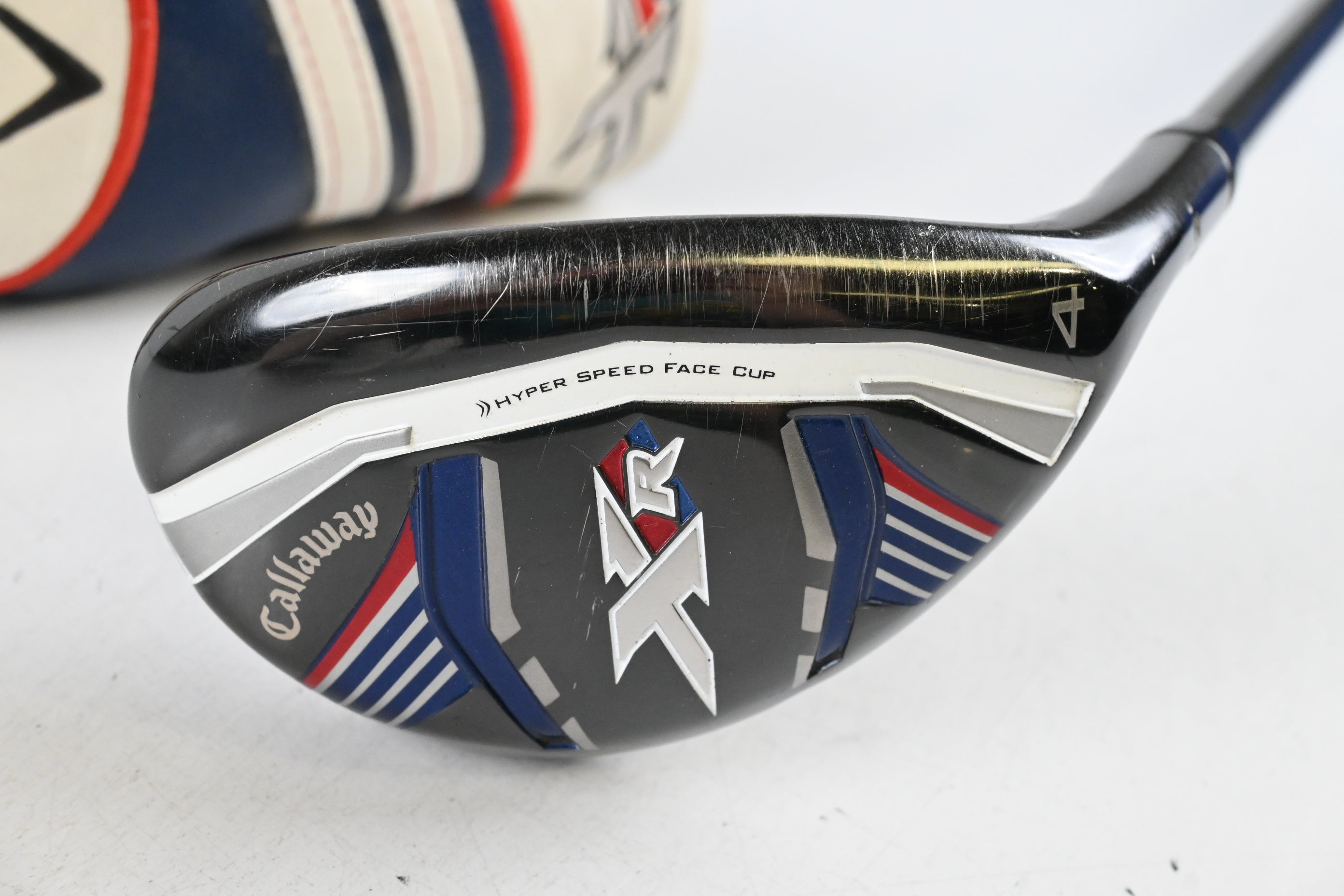 Callaway XR #4 Hybrid / 22 Degree / Stiff Flex Project X San Diego 58 Shaft