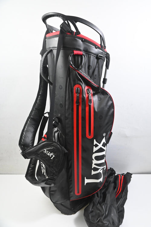 Lynx Stand Bag / 5-Way Divider / Black, Red