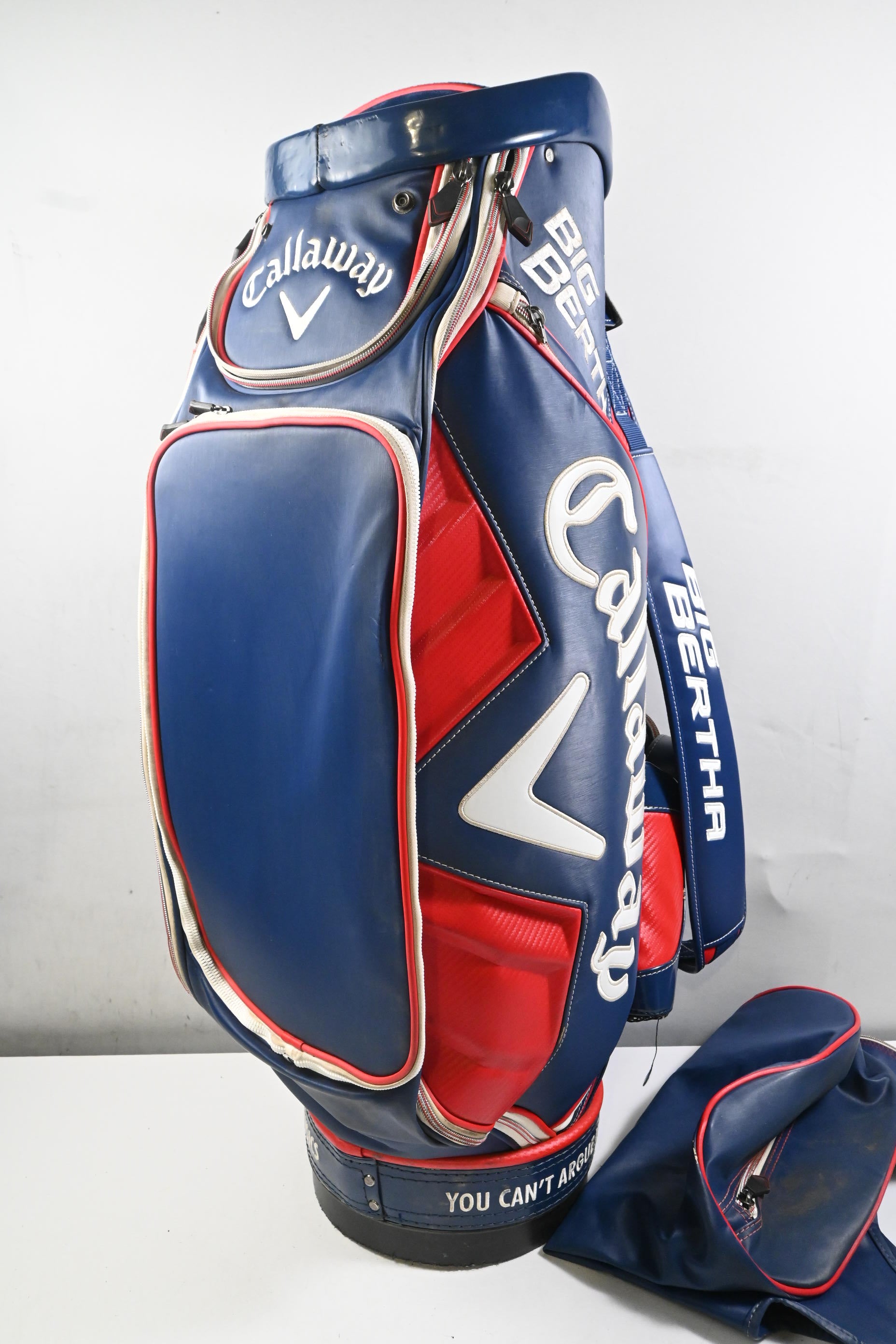 Callaway Big Bertha Tour Bag / 6-Way Divider / Blue, White & Red