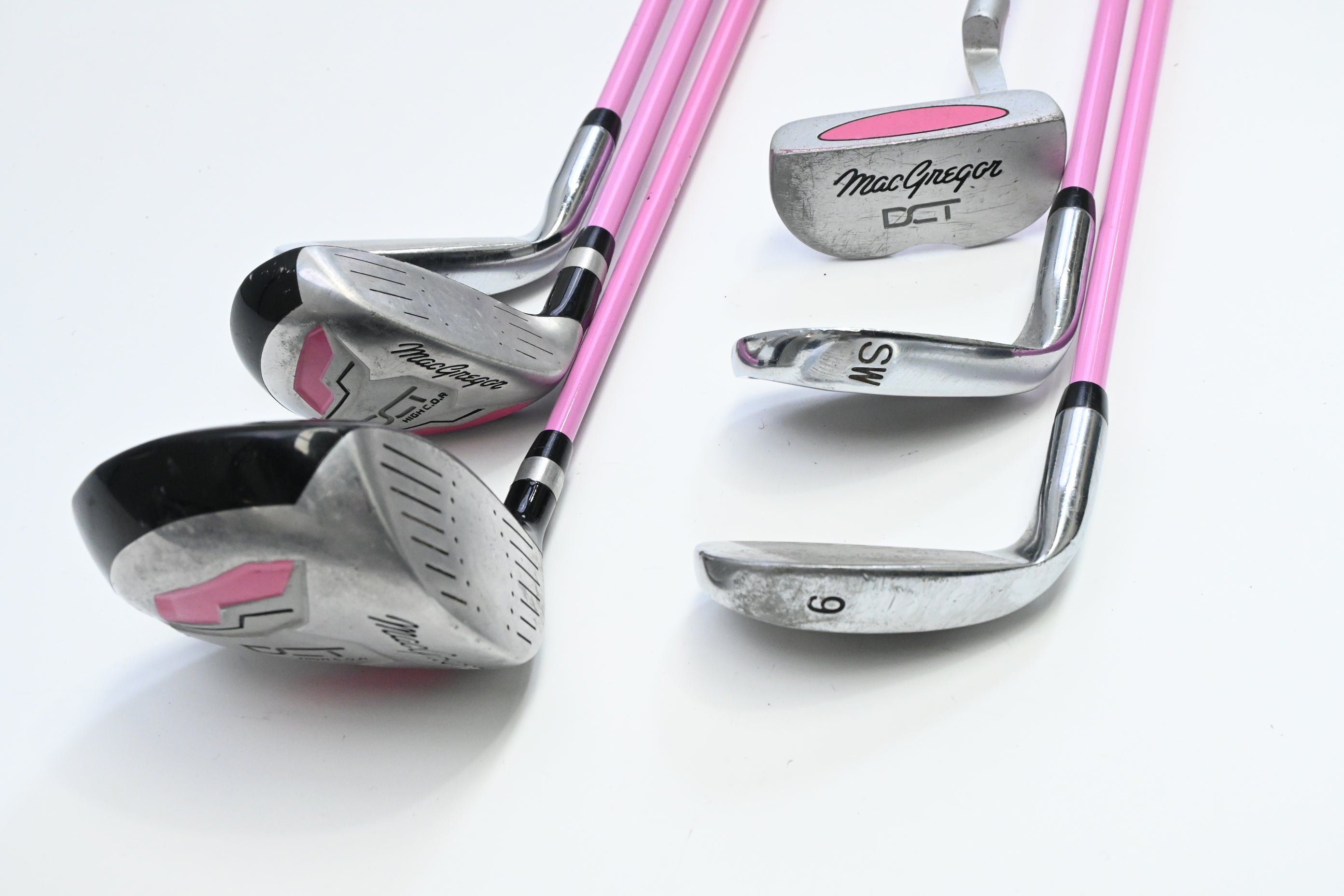Junior Macgregor DCT Package Set / Wood, Hybrid, Irons, Putter, Bag