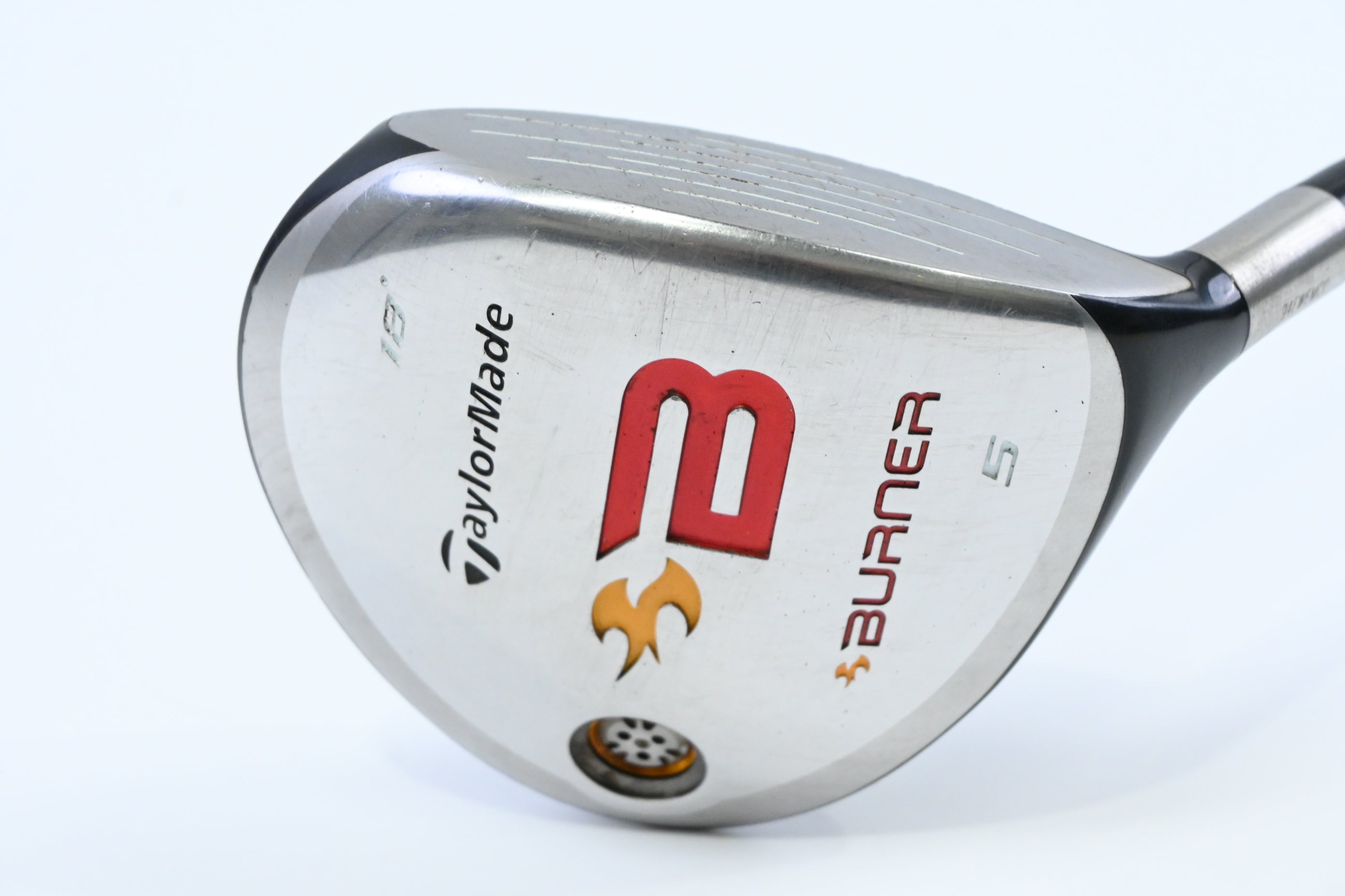 Taylormade Burner 2008 #5 Wood / 18 Degree / Regular Flex Taylormade Reax 49