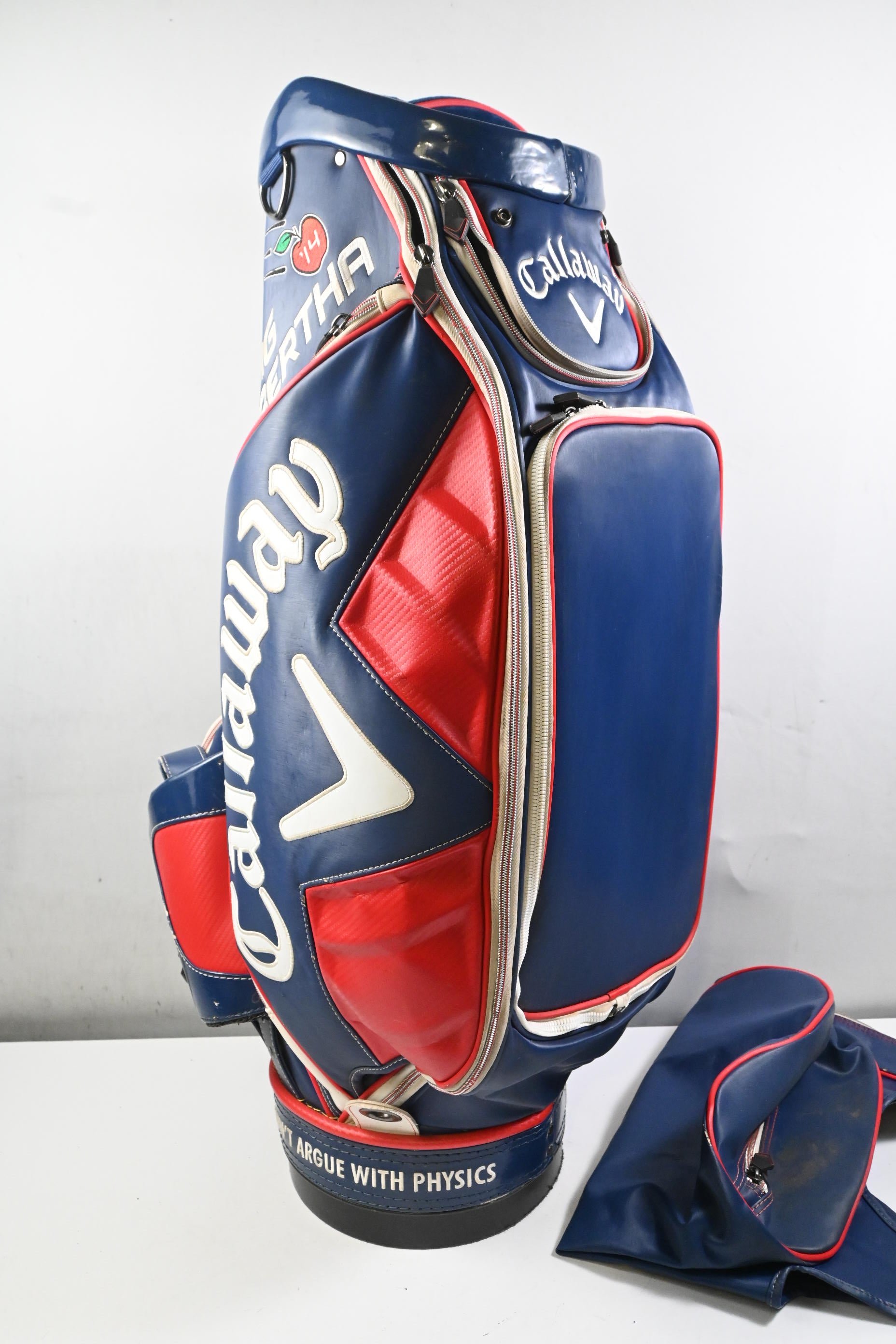 Callaway Big Bertha Tour Bag / 6-Way Divider / Blue, White & Red