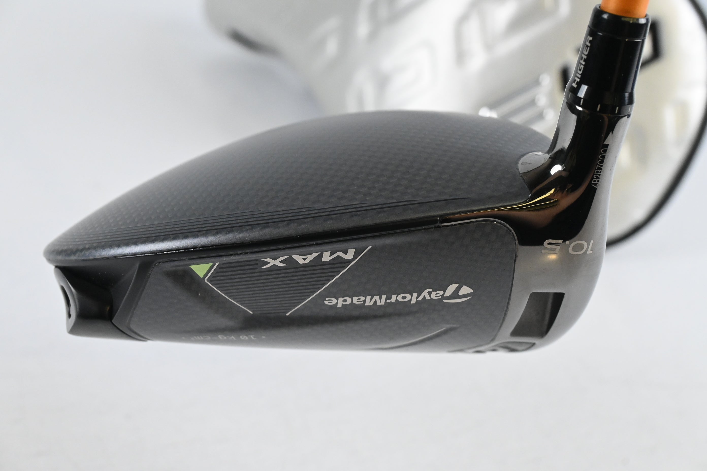 Left Hand Taylormade Qi35 Max Driver / 10.5 Degree / Stiff Flex UST Mamiya