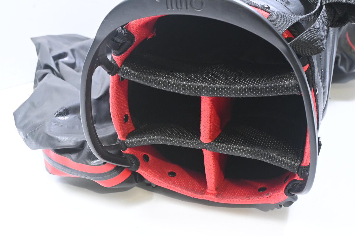 Lynx Stand Bag / 5-Way Divider / Black, Red