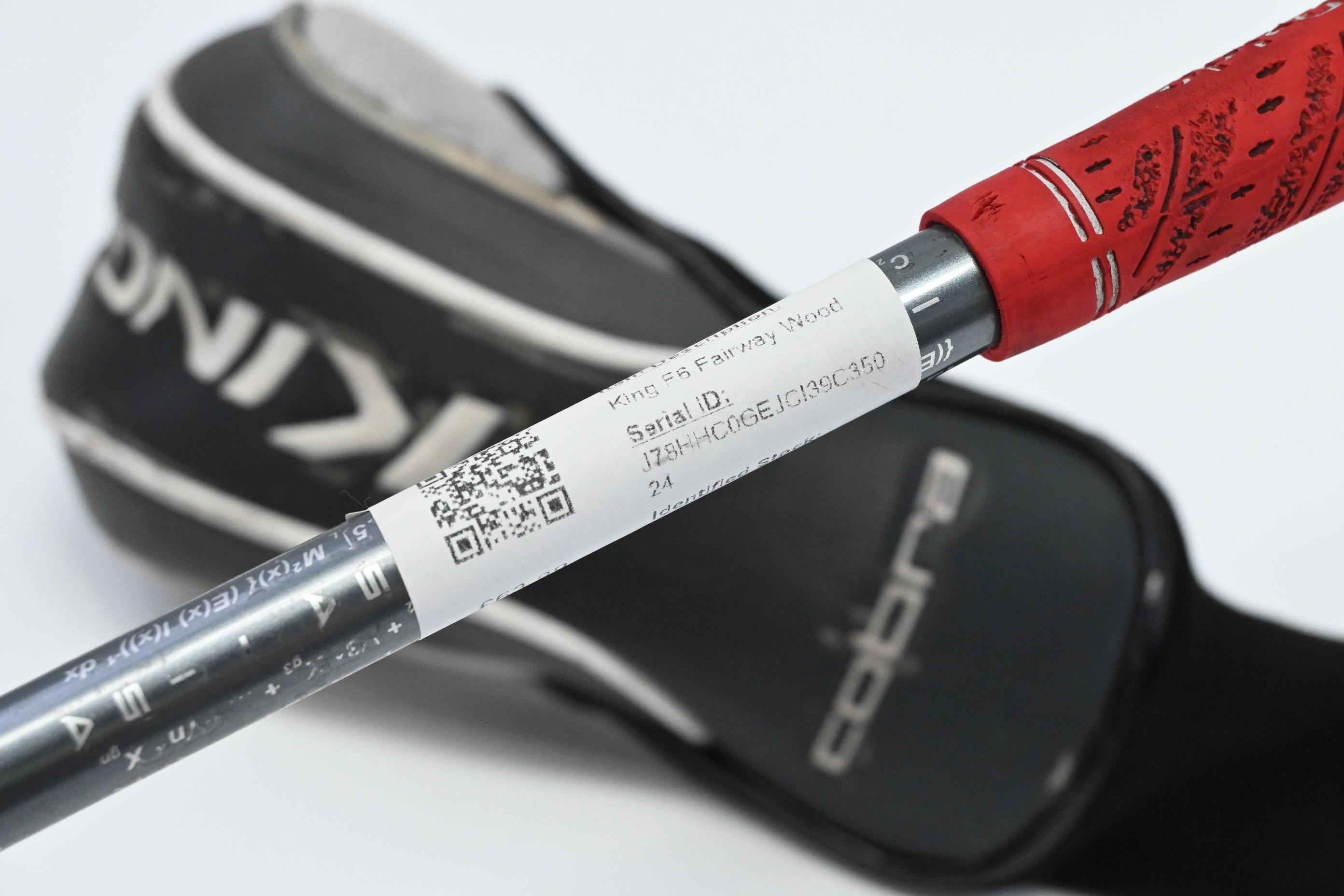 Cobra King F6 #3-4 Wood / 13-16 Degree / Stiff Flex Matrix MFS Q4 Red Tie 65