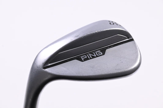 Left Hand Ping S159 Sand Wedge / 56 Degree / Blue Dot / Senior Flex Ping Alta 35