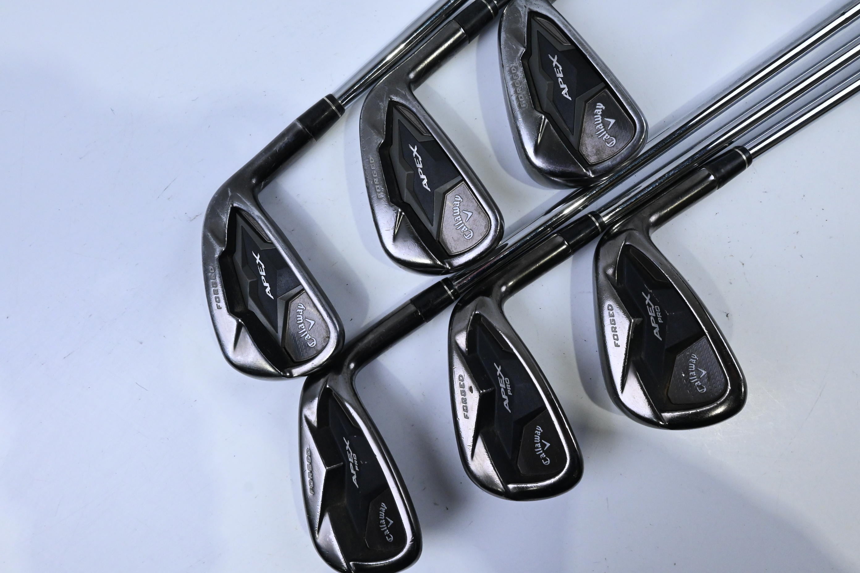 Callaway Apex Pro 19 Irons / 5-PW / Stiff Flex NS Pro Zelos 7 Shafts