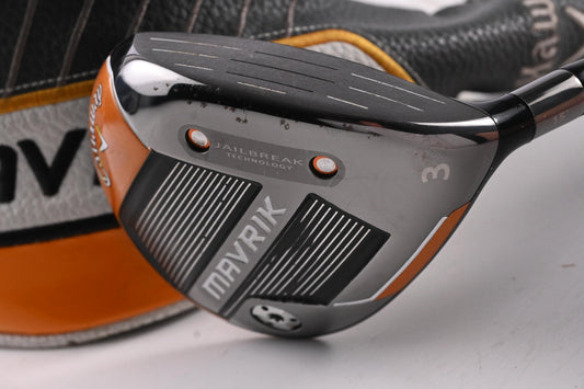 Callaway Mavrik #3 Wood / 15 Degree / Stiff Flex Evenflow Riptide 60 Shaft