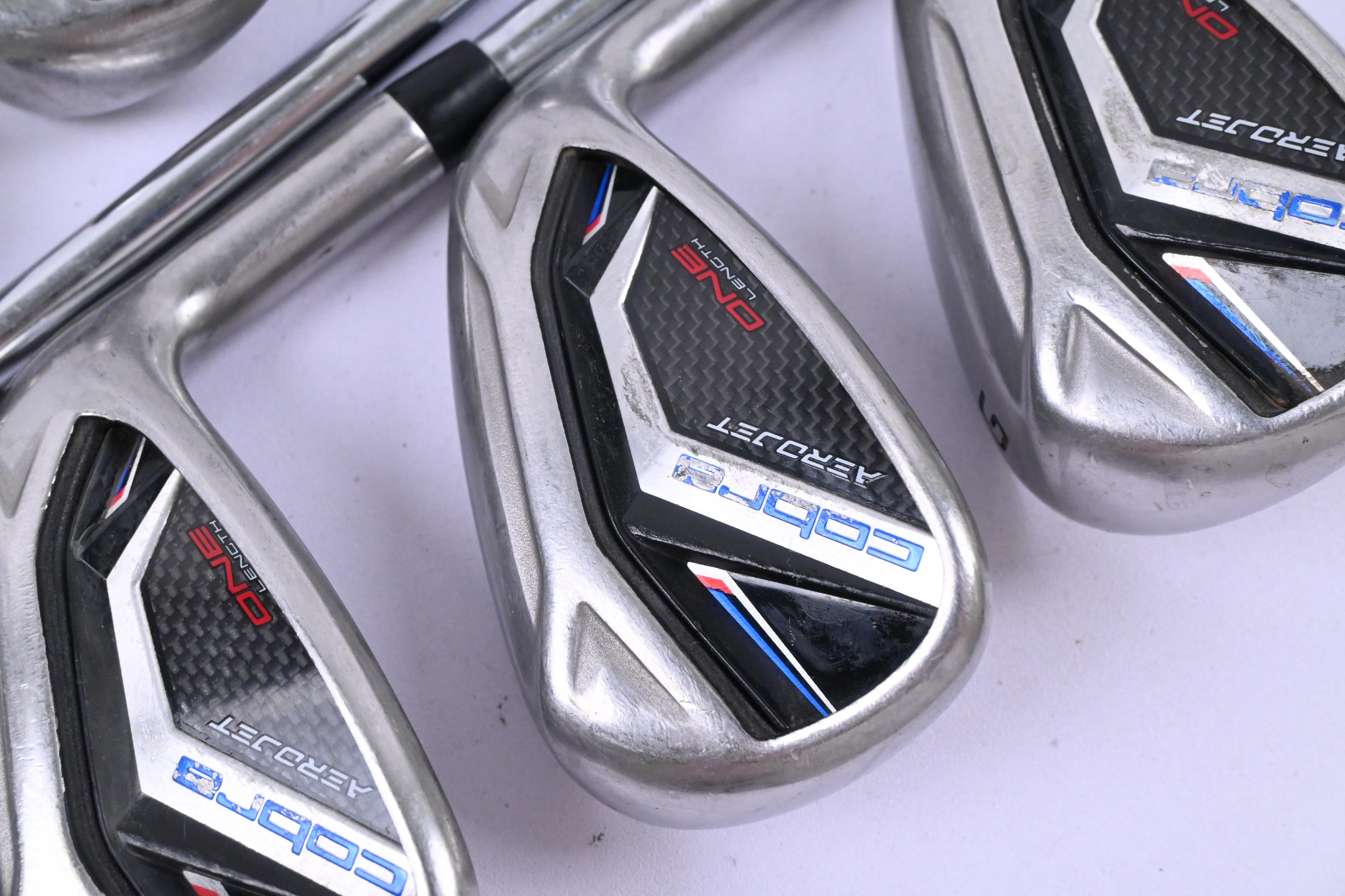 Cobra Aerojet One Length Irons / 5-PW+GW / Regular Flex KBS Tour Lite One Length