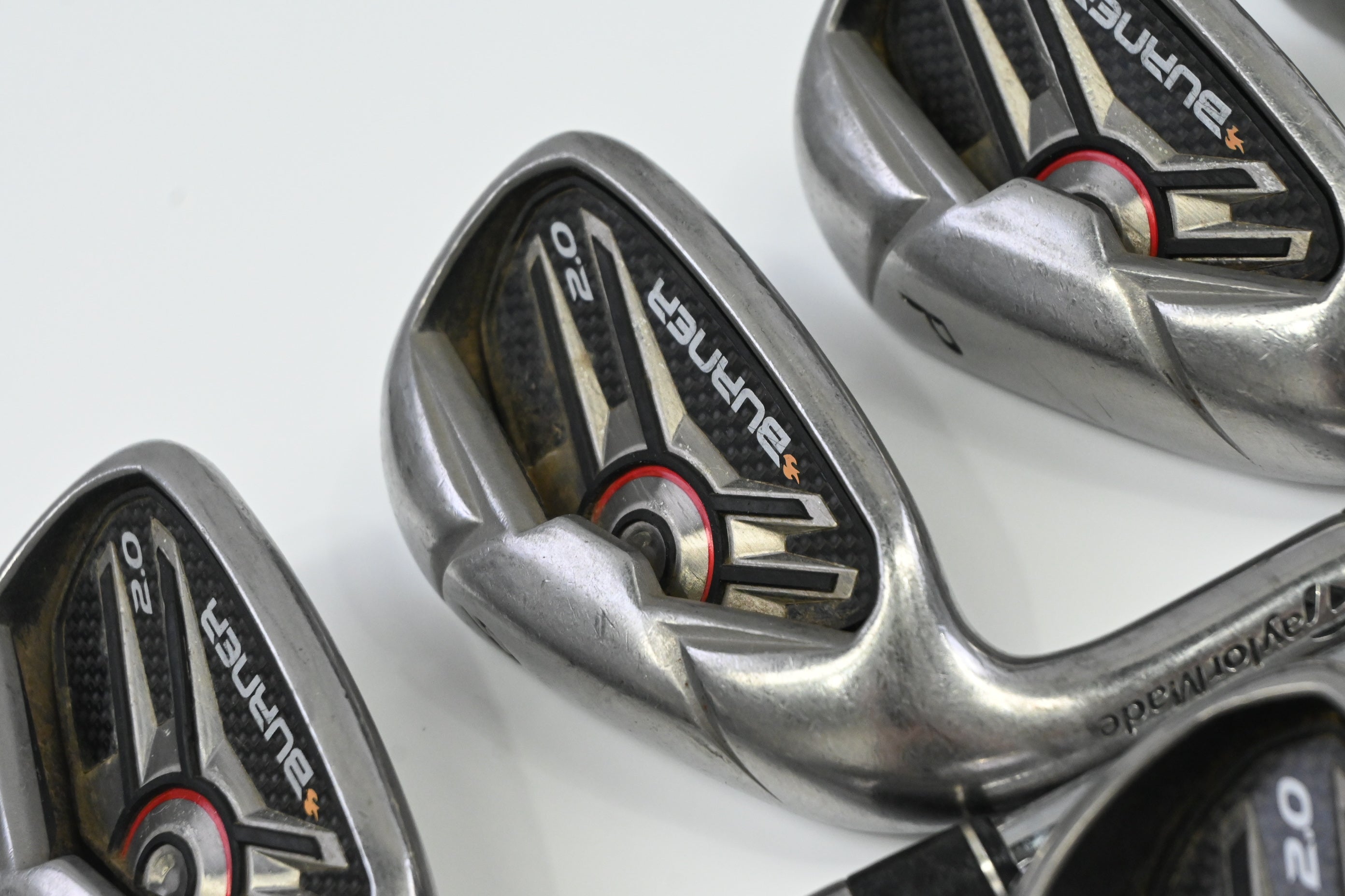 Left Hand Taylormade Burner 2.0 Irons / 4-PW+SW / Regular Flex Taylormade 85