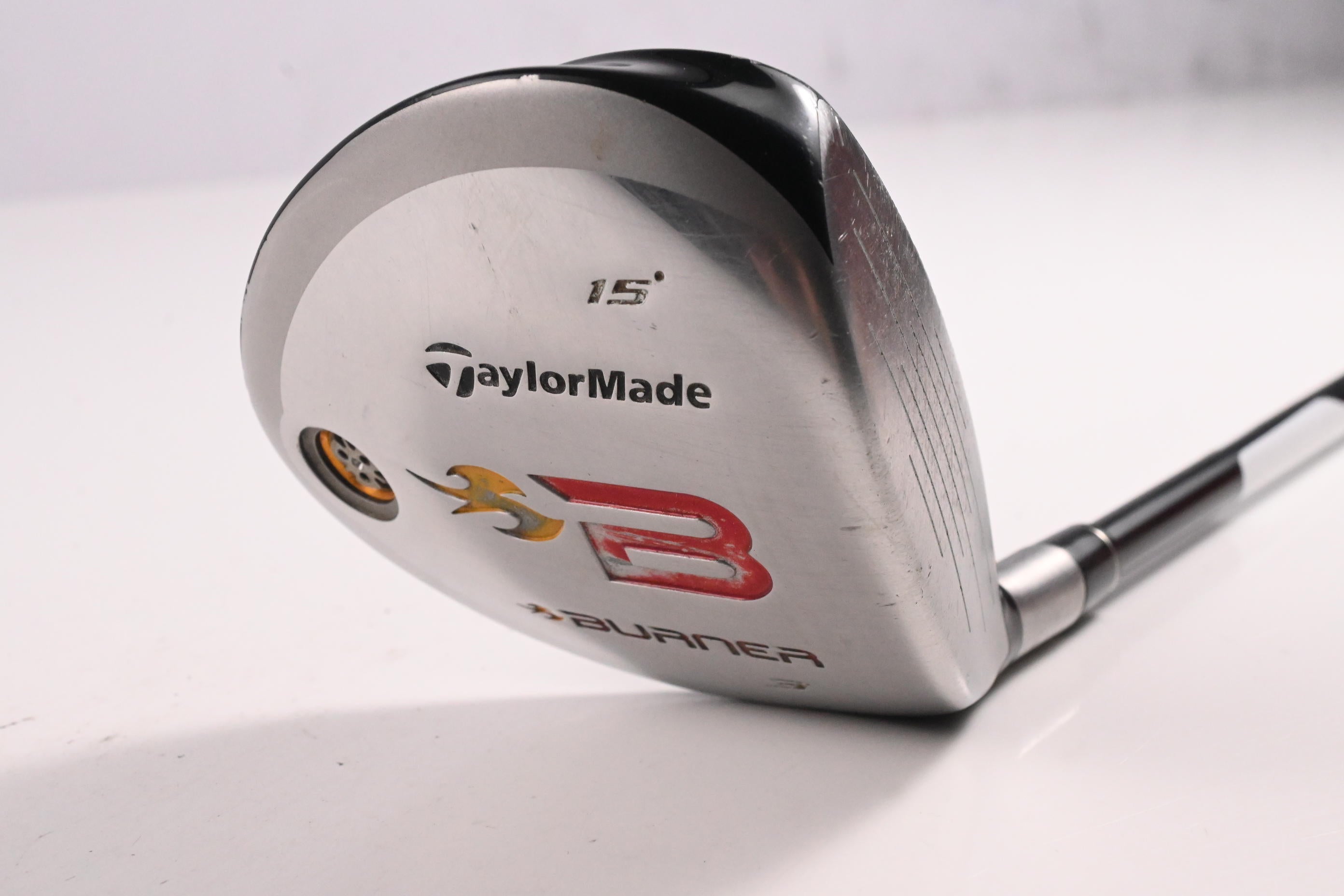 Taylormade Burner 2008 #3 Wood / 15 Degree / Regular Flex REAX 49 Shaft