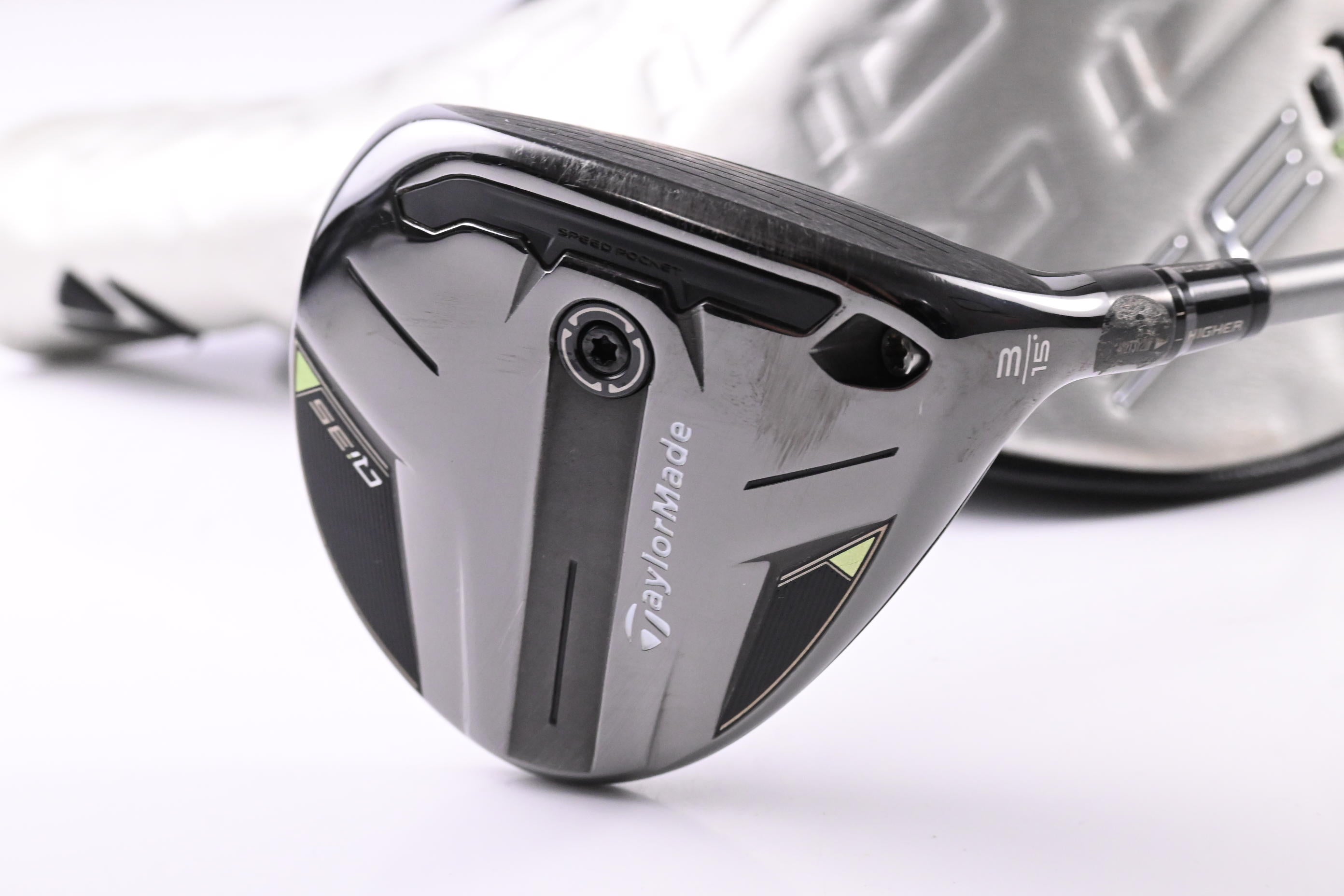 Taylormade Qi35 #3 Wood / 15 Degree / Regular Flex Fujikura Air Speeder 50 Shaft