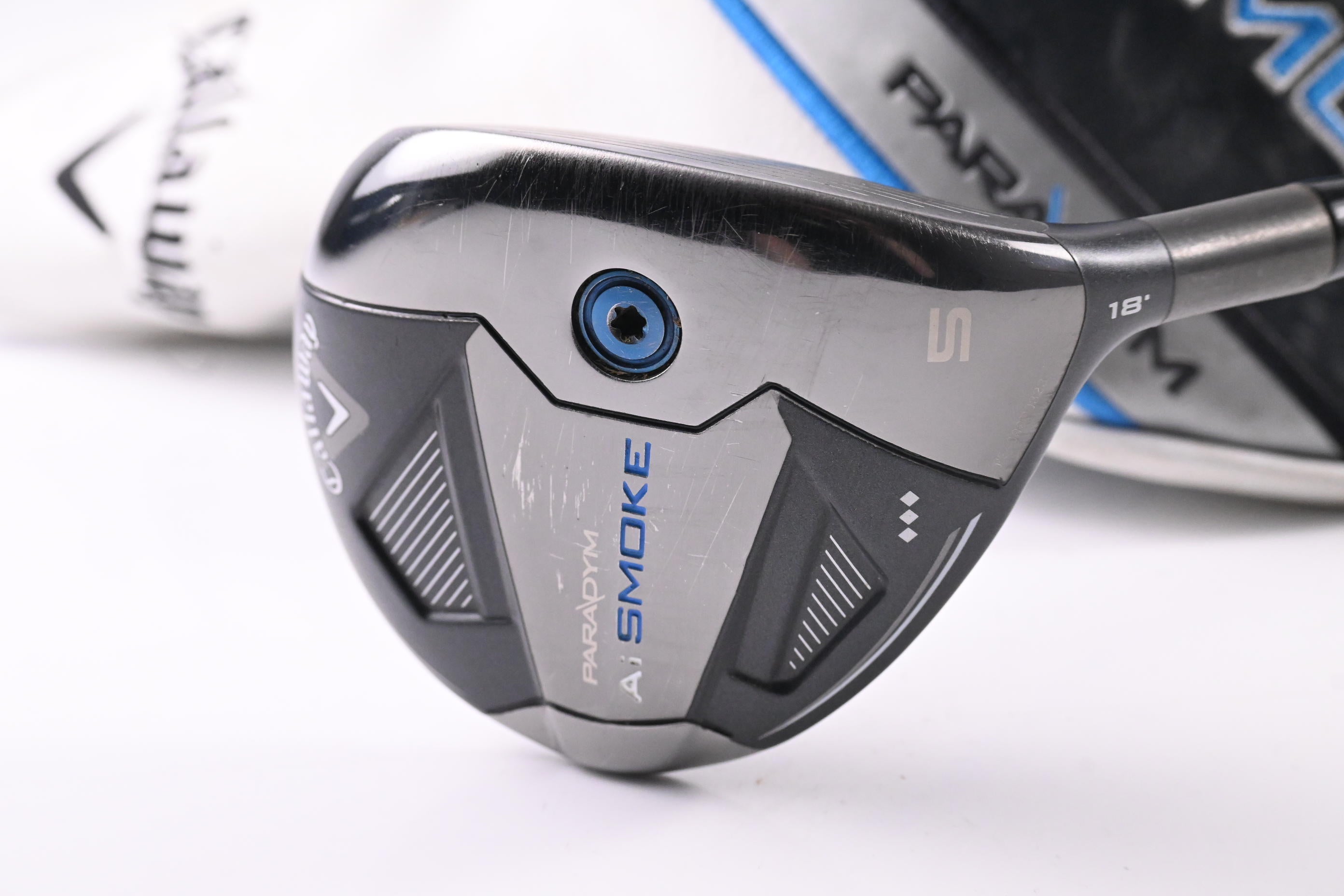 Callaway Paradym Ai Smoke TD #5 Wood / 18 Degree / Stiff Flex Denali Black 70