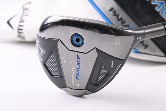Callaway Paradym Ai Smoke TD #5 Wood / 18 Degree / Stiff Flex Denali Black 70