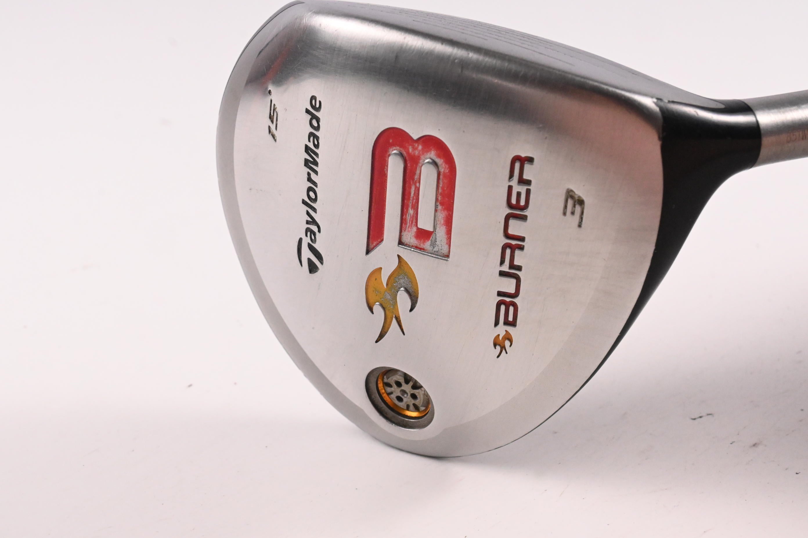Taylormade Burner 2008 #3 Wood / 15 Degree / Regular Flex REAX 49 Shaft