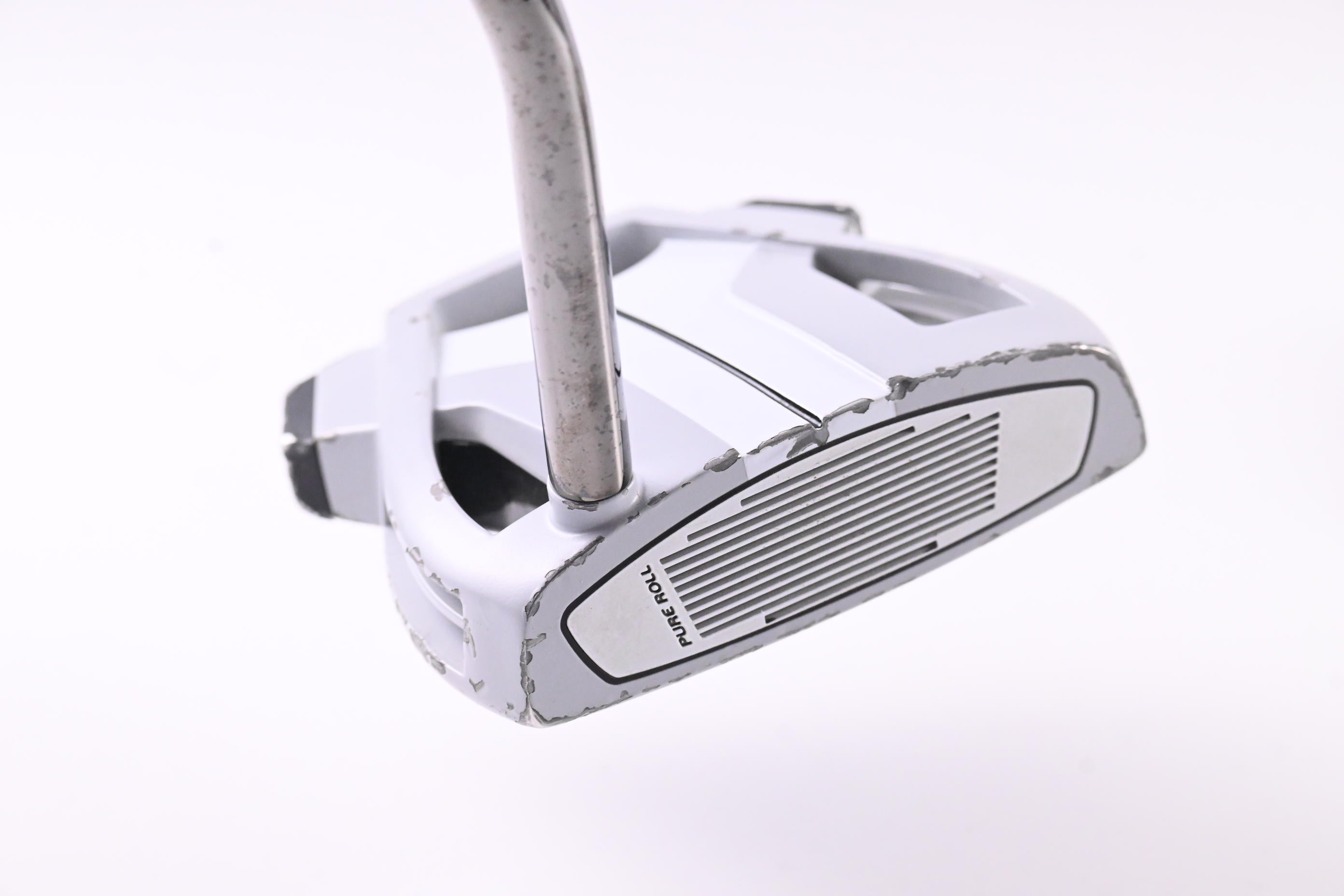 Left Hand Taylormade Spider X White Single Bend Putter / 34 Inch