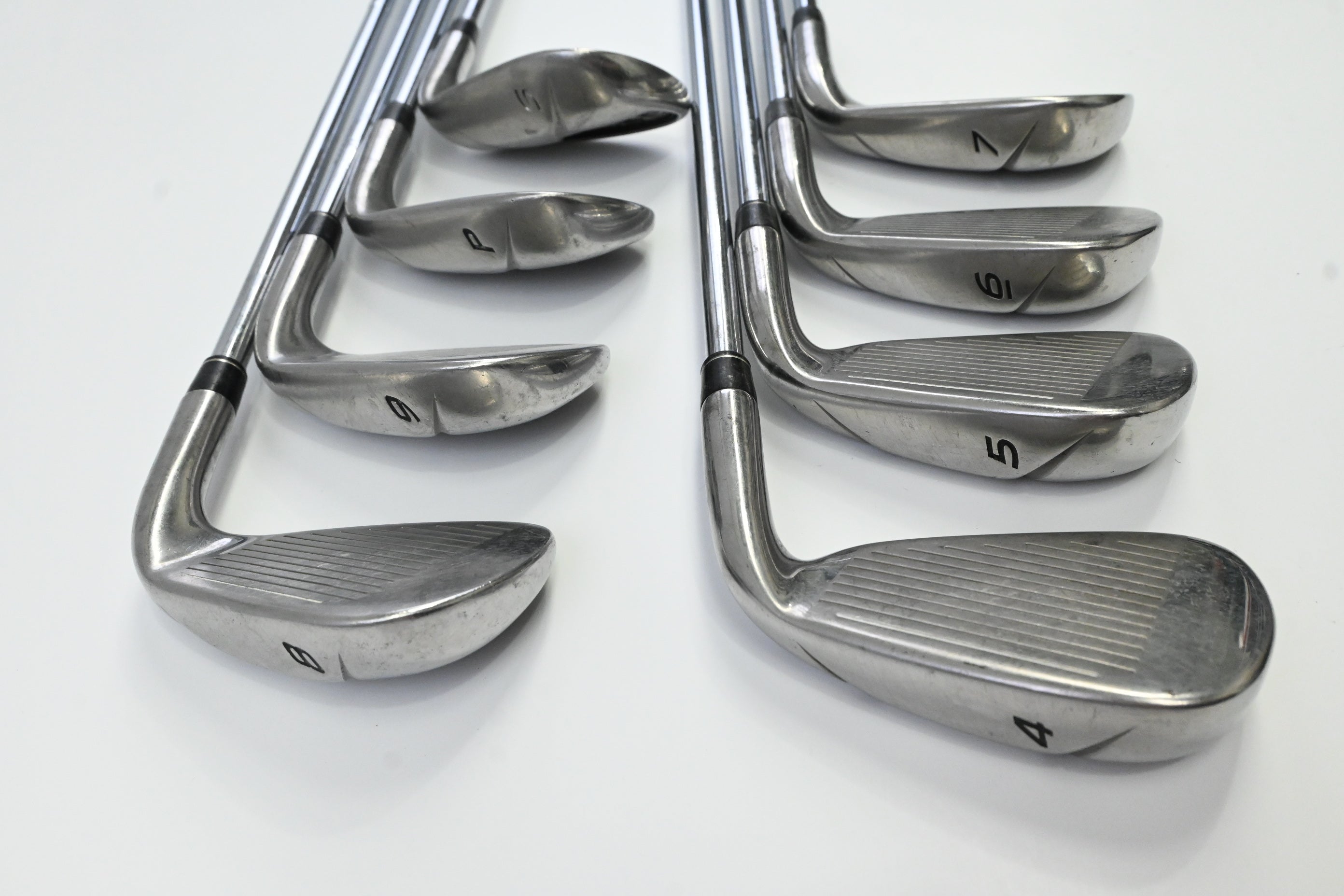 Left Hand Taylormade Burner 2.0 Irons / 4-PW+SW / Regular Flex Taylormade 85