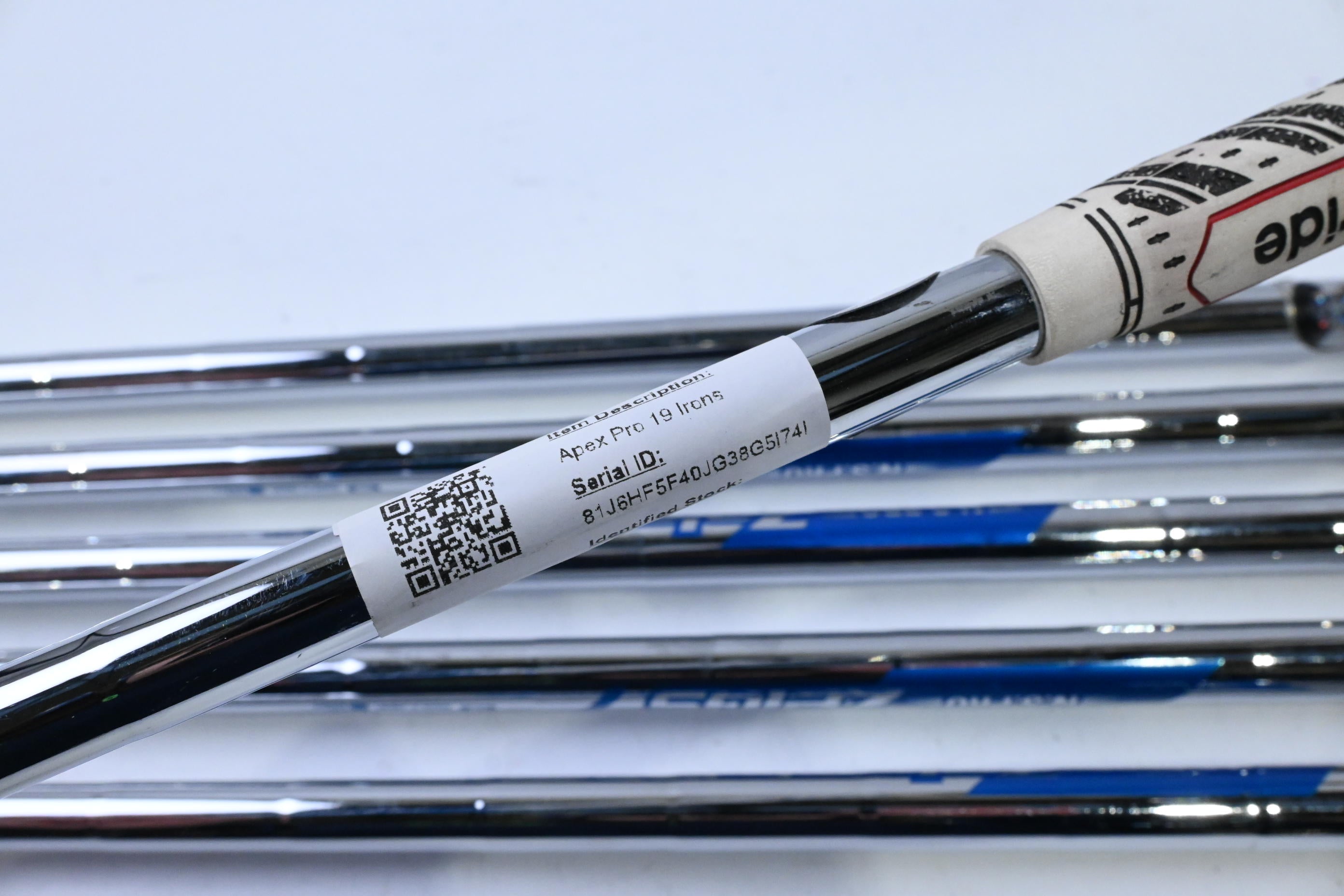 Callaway Apex Pro 19 Irons / 5-PW / Stiff Flex NS Pro Zelos 7 Shafts