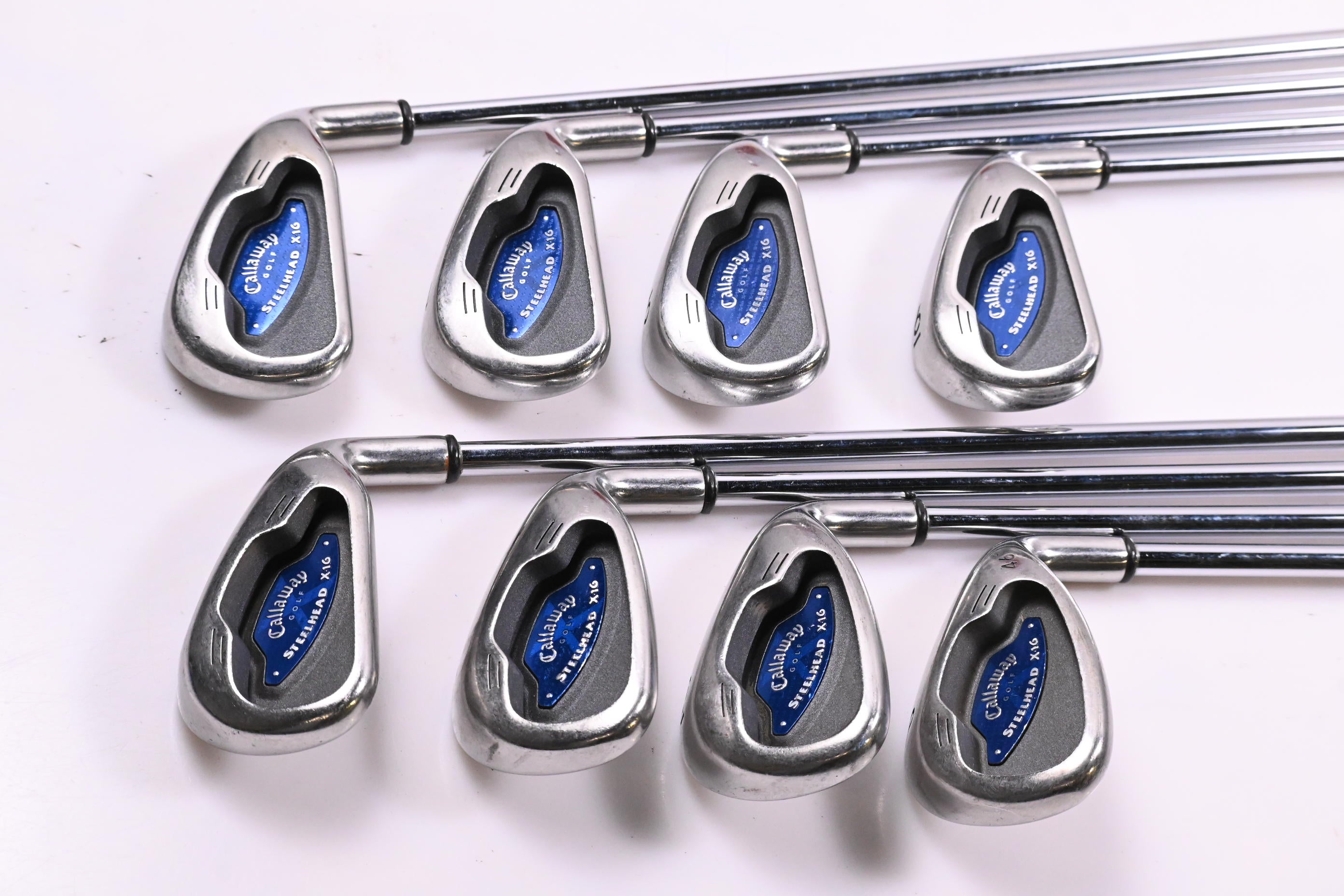Callaway X-16 Irons / 3-PW / Regular Flex Callaway Shafts