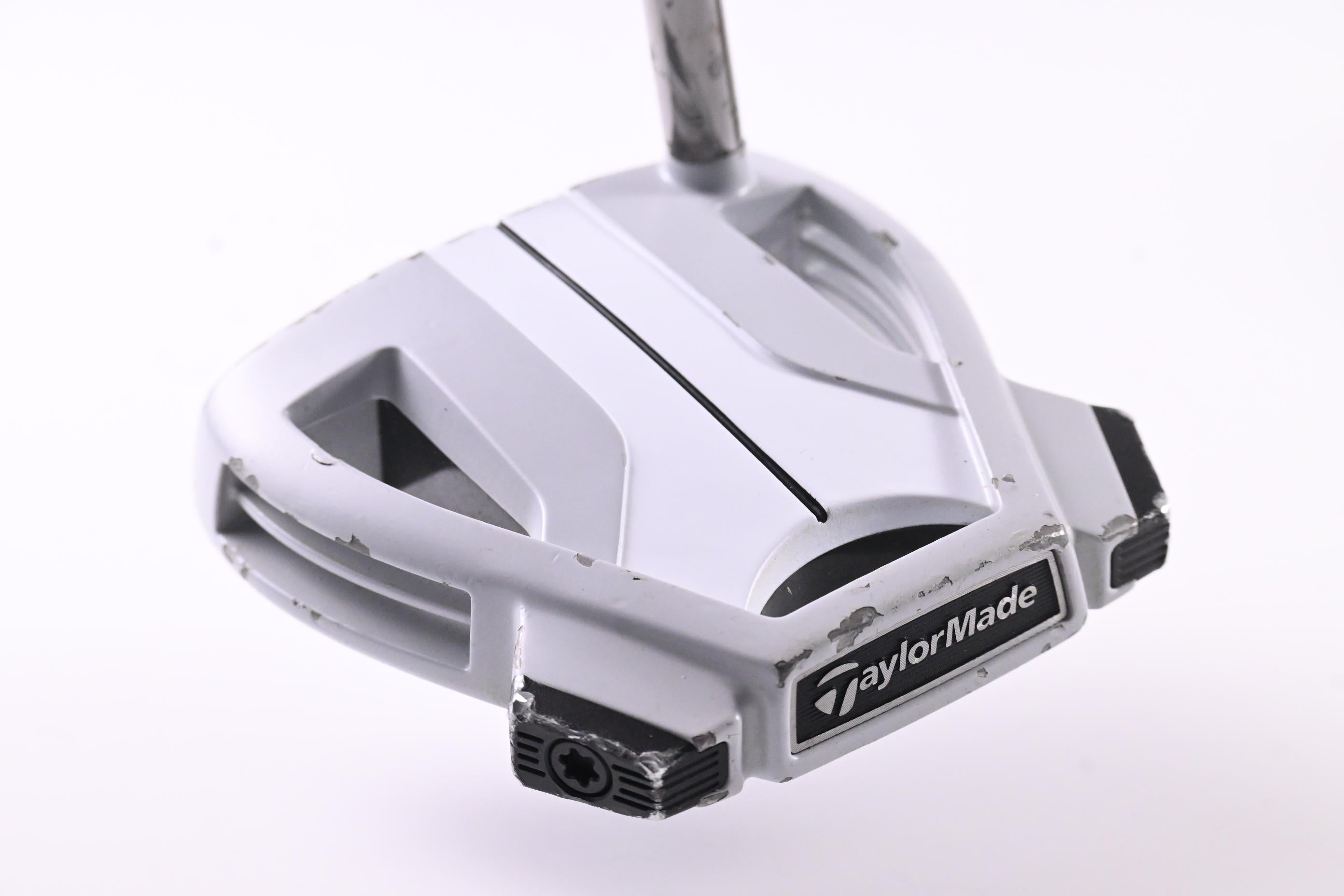 Left Hand Taylormade Spider X White Single Bend Putter / 34 Inch
