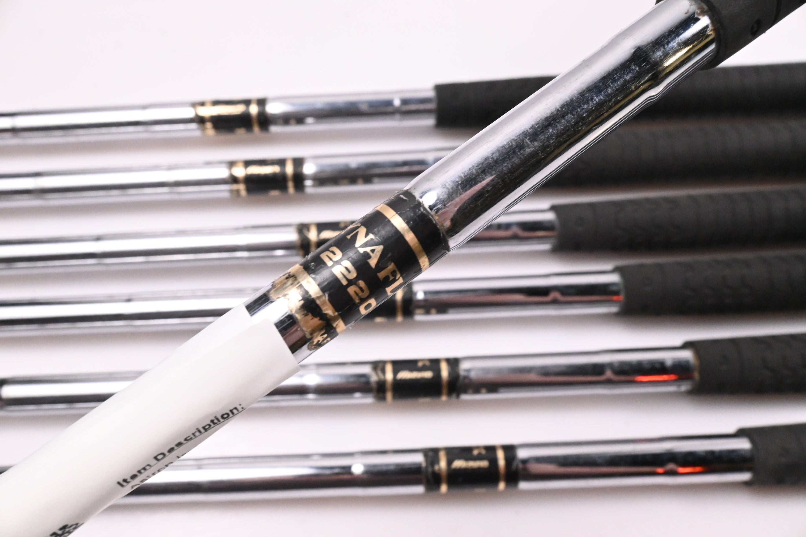 Mizuno Astron Irons / 4-PW / Regular Flex Mizuno DynaFlex 2220 Shafts