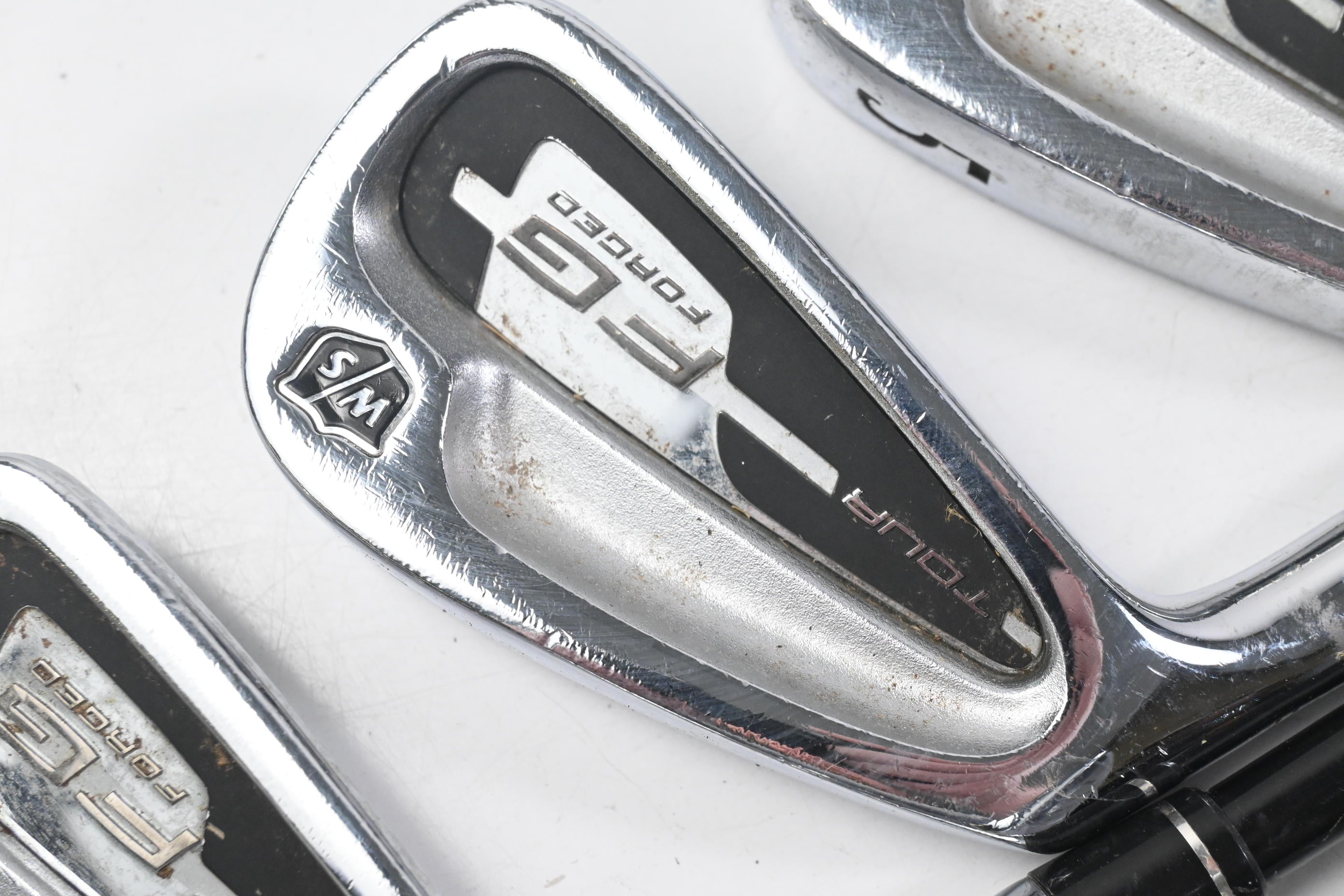 Left Hand Wilson FG Tour Irons / 3-PW / Regular Flex Pro Launch Red Shafts