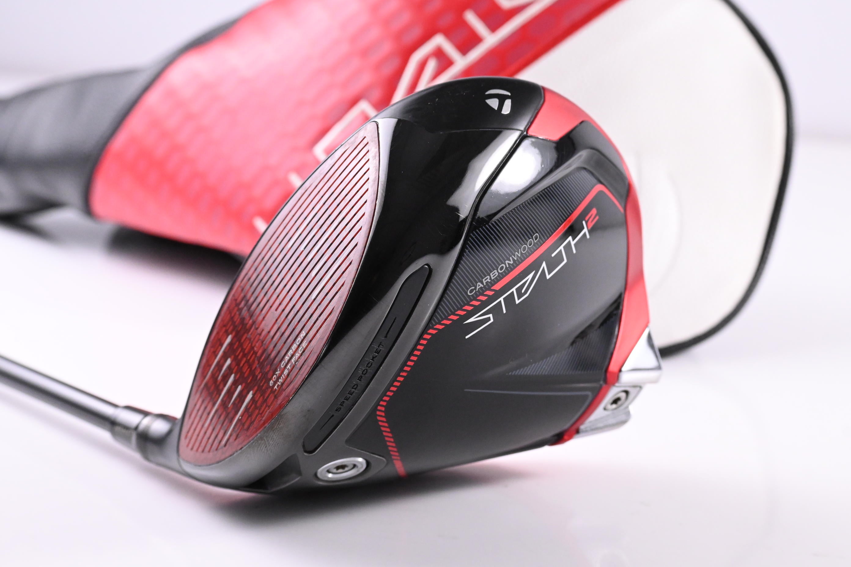 Left Hand Taylormade Stealth 2 Driver / 10.5 Degree / Stiff Flex Ventus Red 5