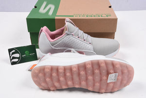 Skechers Ultra Flight Max / Ladies Golf Shoes / Grey, White, Pink / UK 5